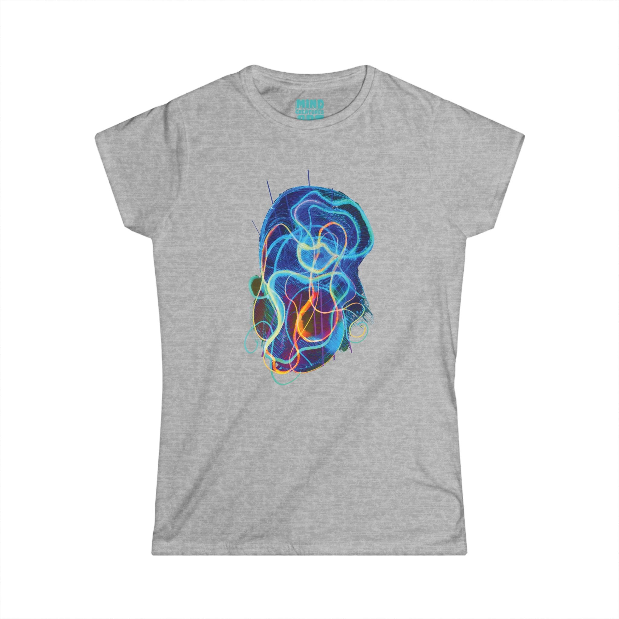 Davy Jones (Electric Blue) Women's Softstyle Tee