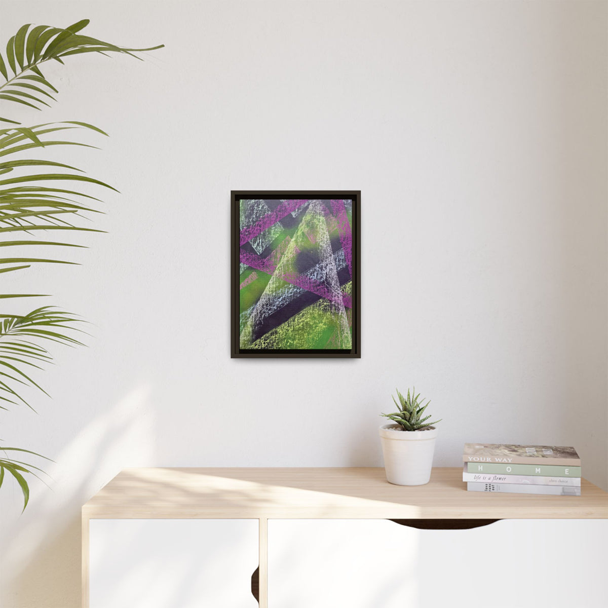 Believe (V4) Matte Canvas, Framed