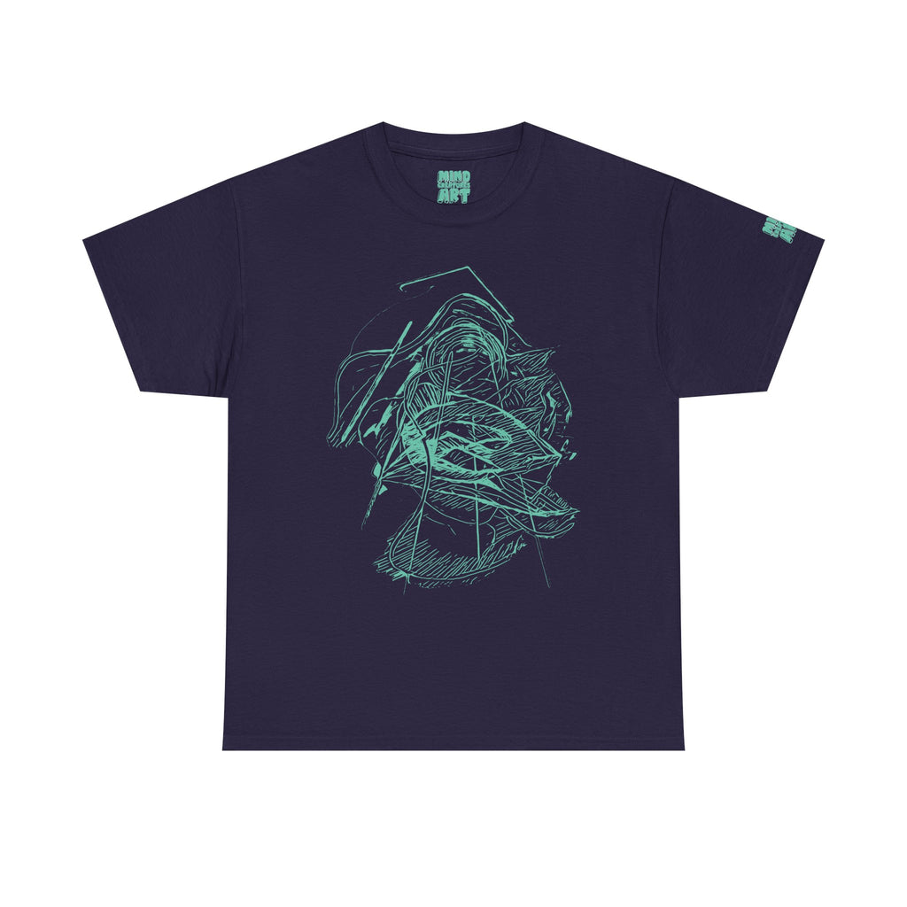 Dive Reflex (Teal) Unisex Heavy Cotton Tee