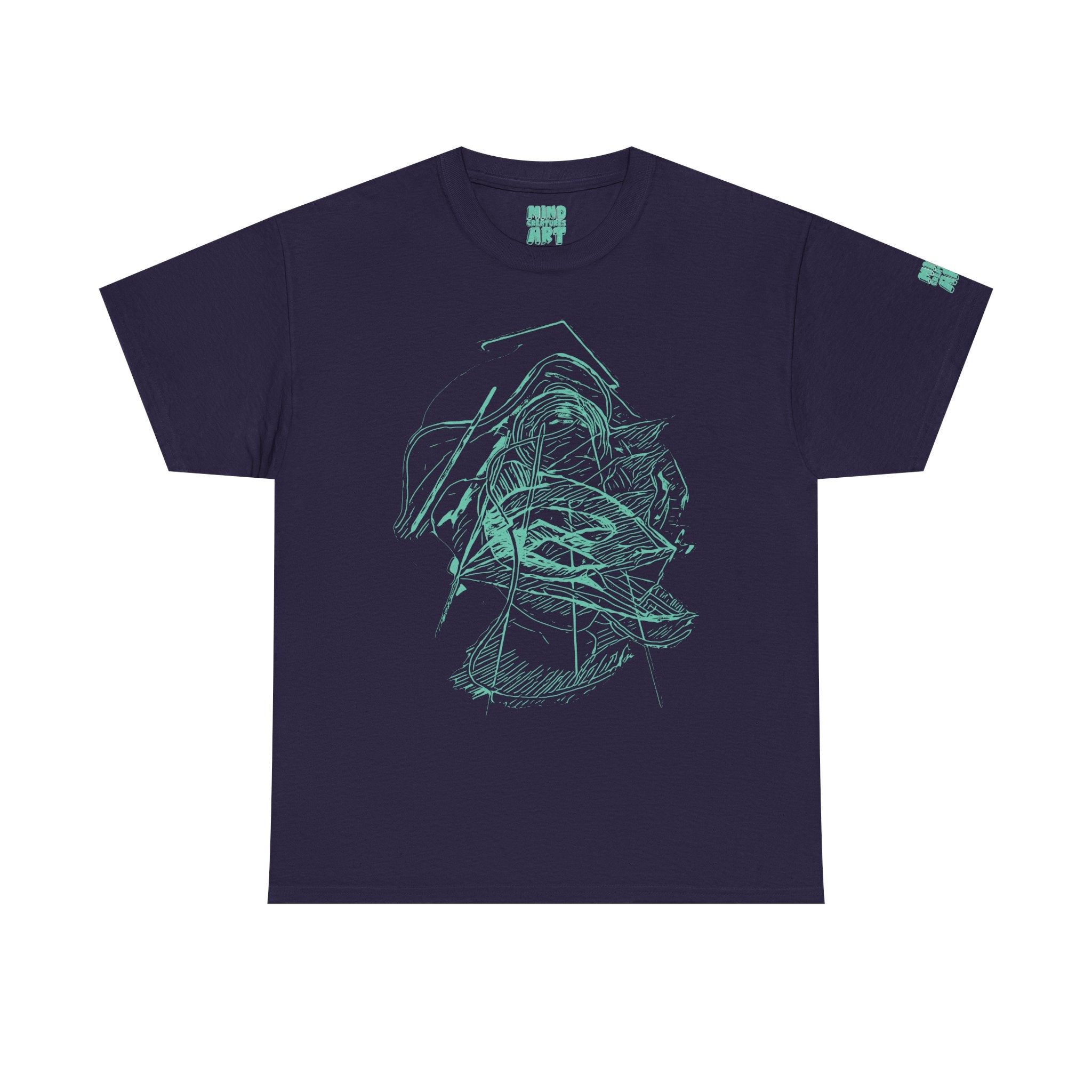 Dive Reflex (Teal) Unisex Heavy Cotton Tee