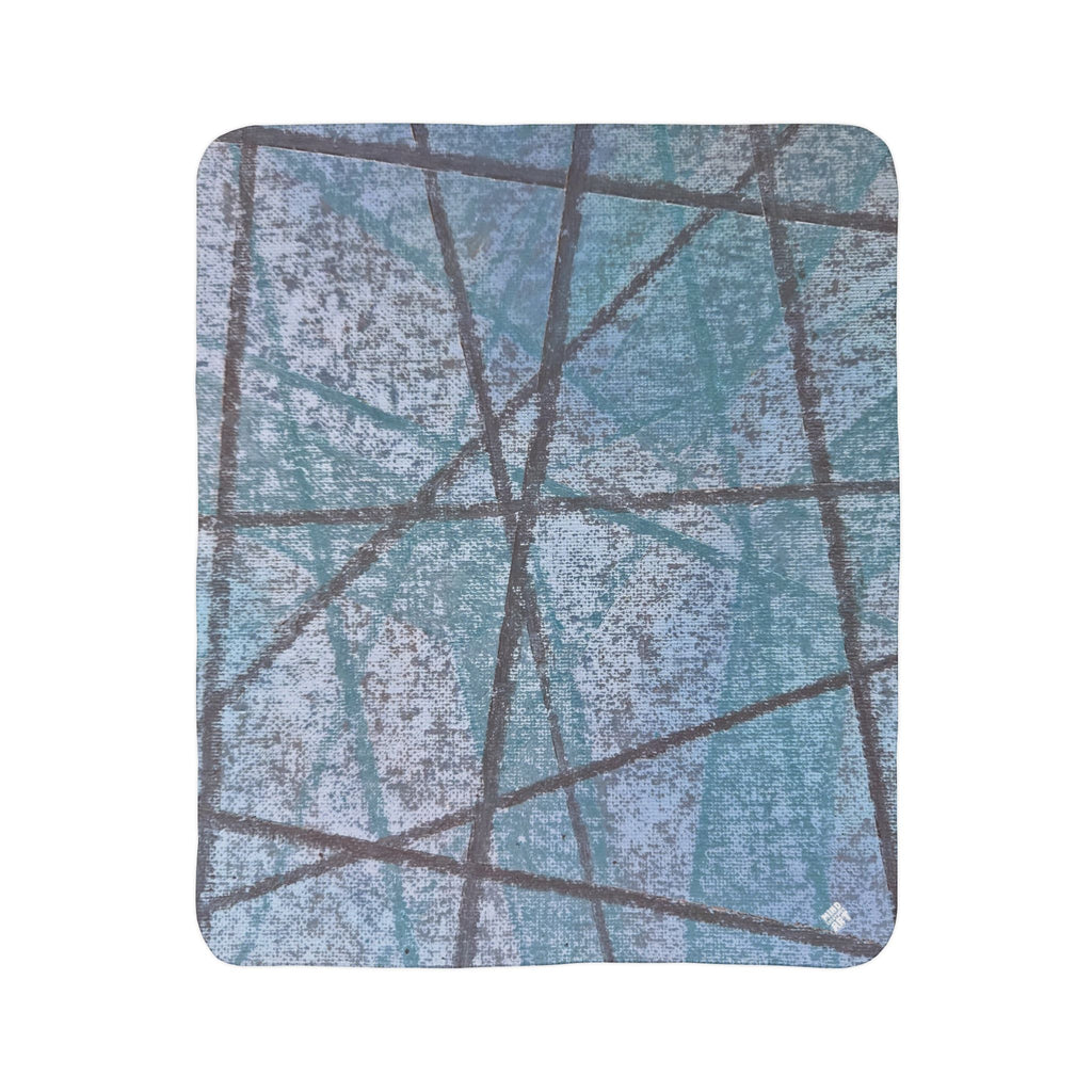 Knots (V3) Fleece Sherpa Blanket