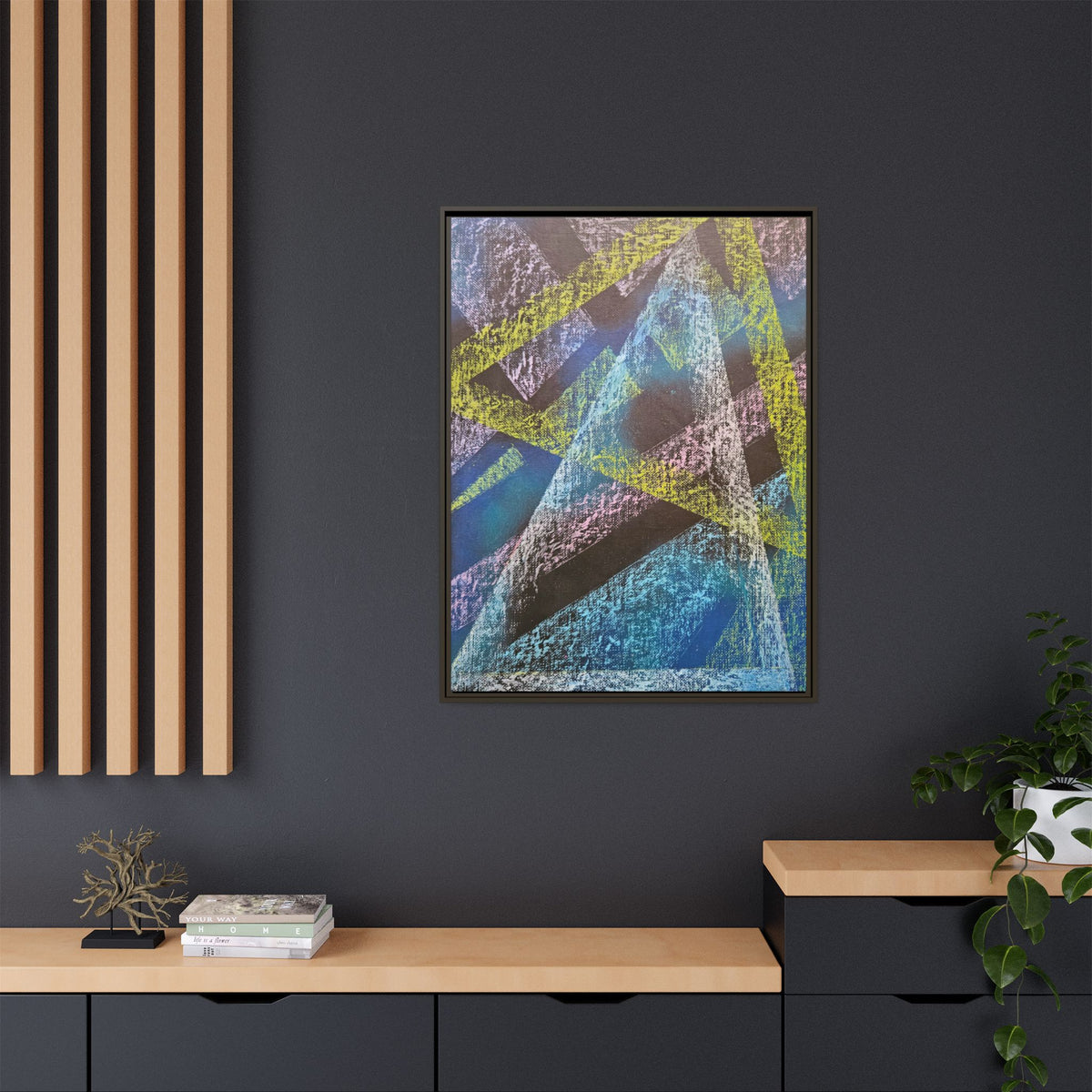 Believe (V2) Matte Canvas, Framed