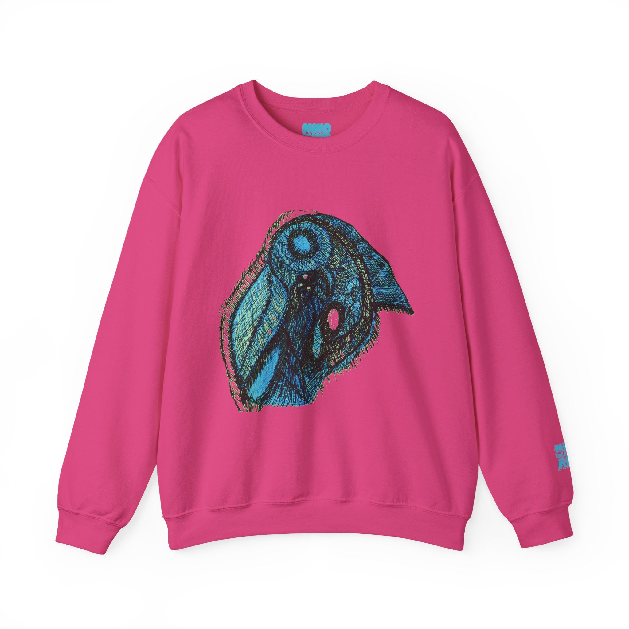 Who Are You? (Teal) Unisex Heavy Blend™ Crewneck Sweatshirt