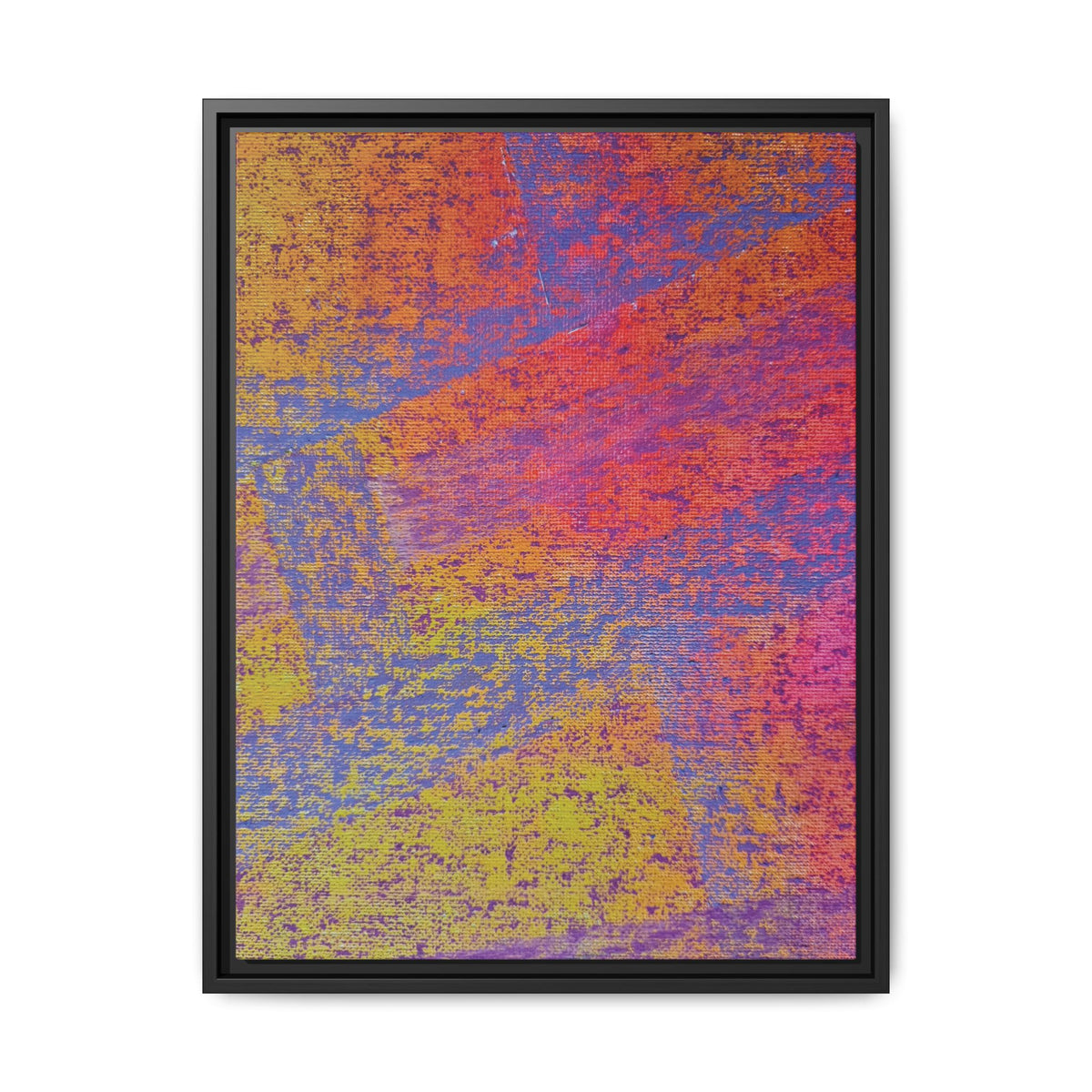 Sunset Matte Canvas, Framed