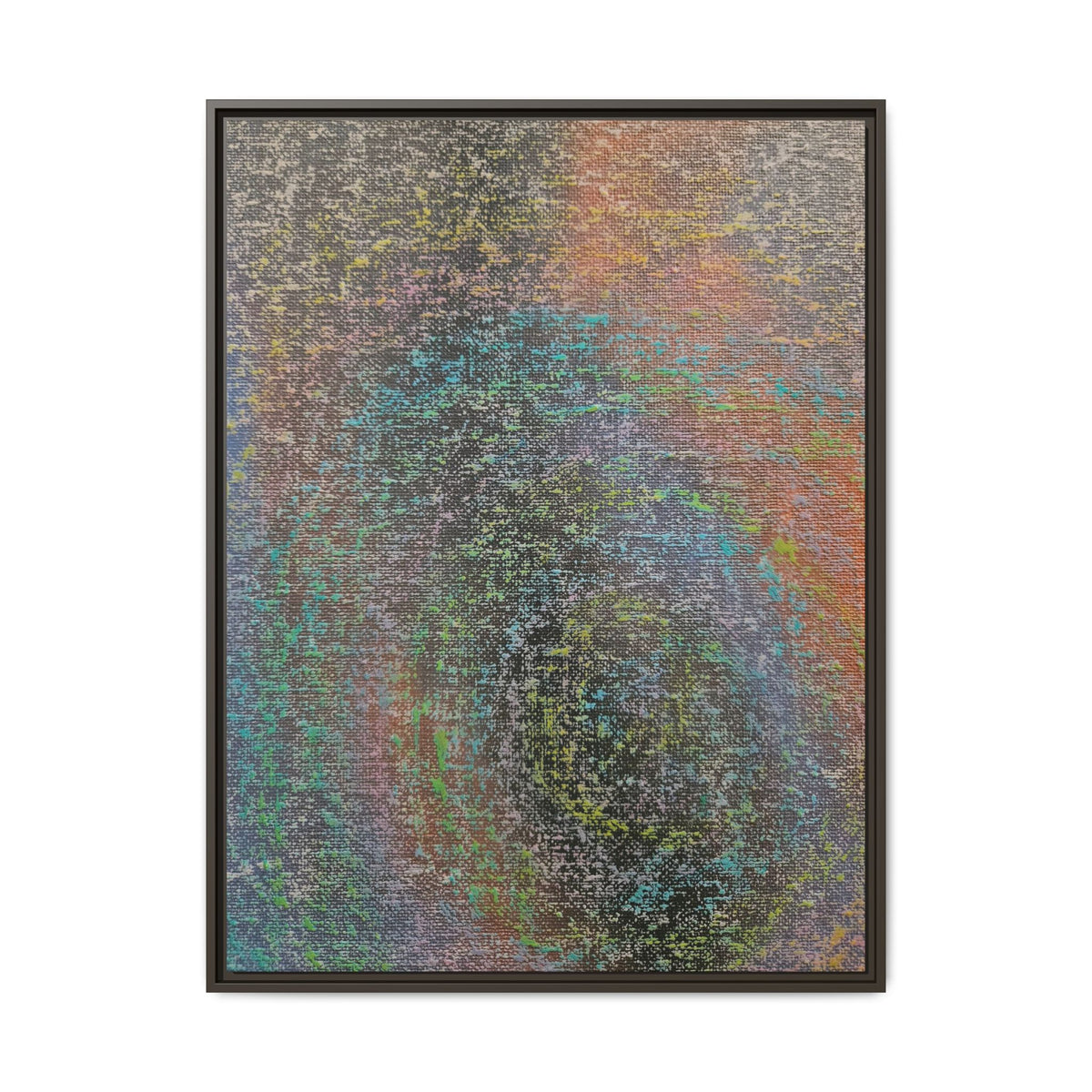 Iridescent Matte Canvas, Framed