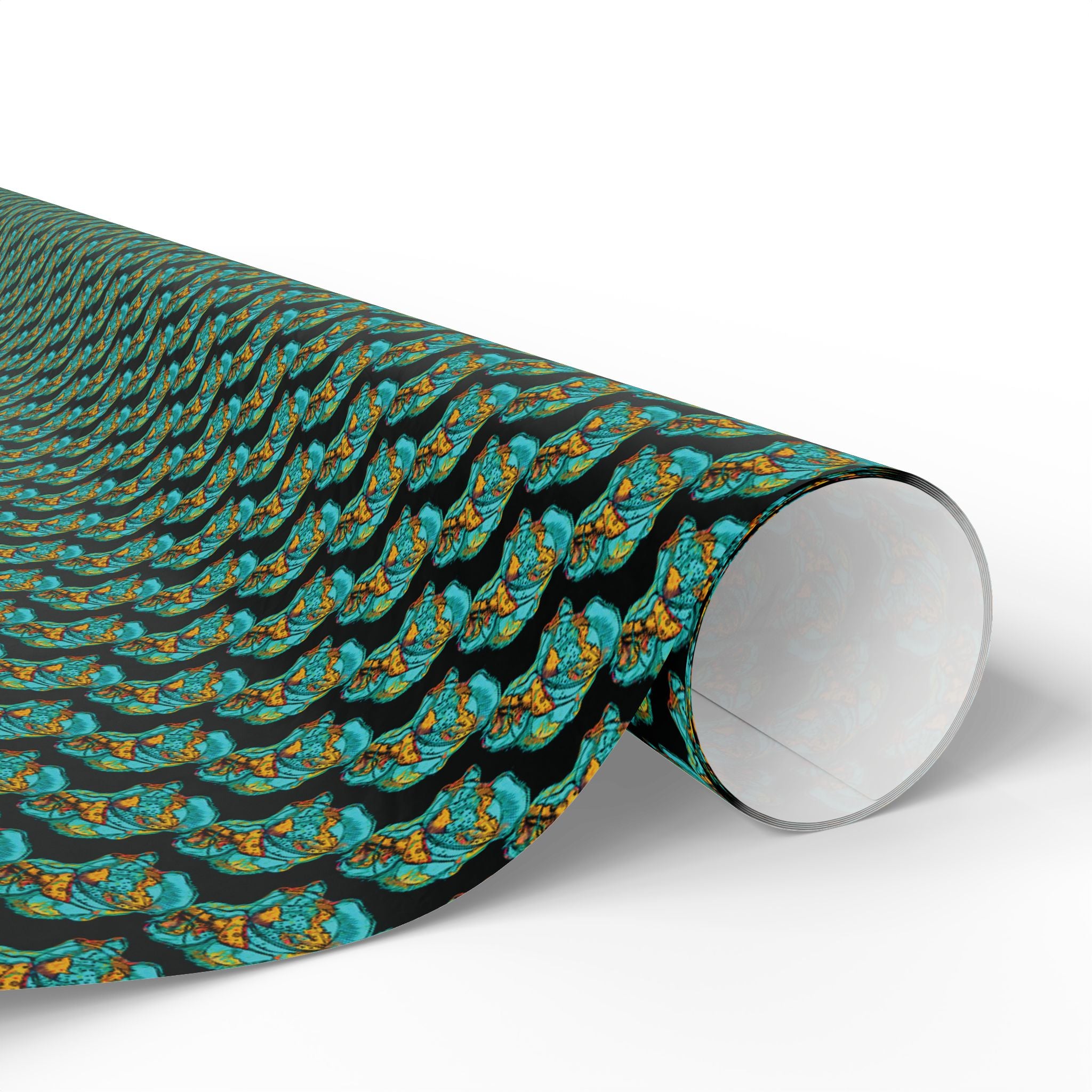 Exploration (Version 2, Black Background) Heavy Wrapping Paper