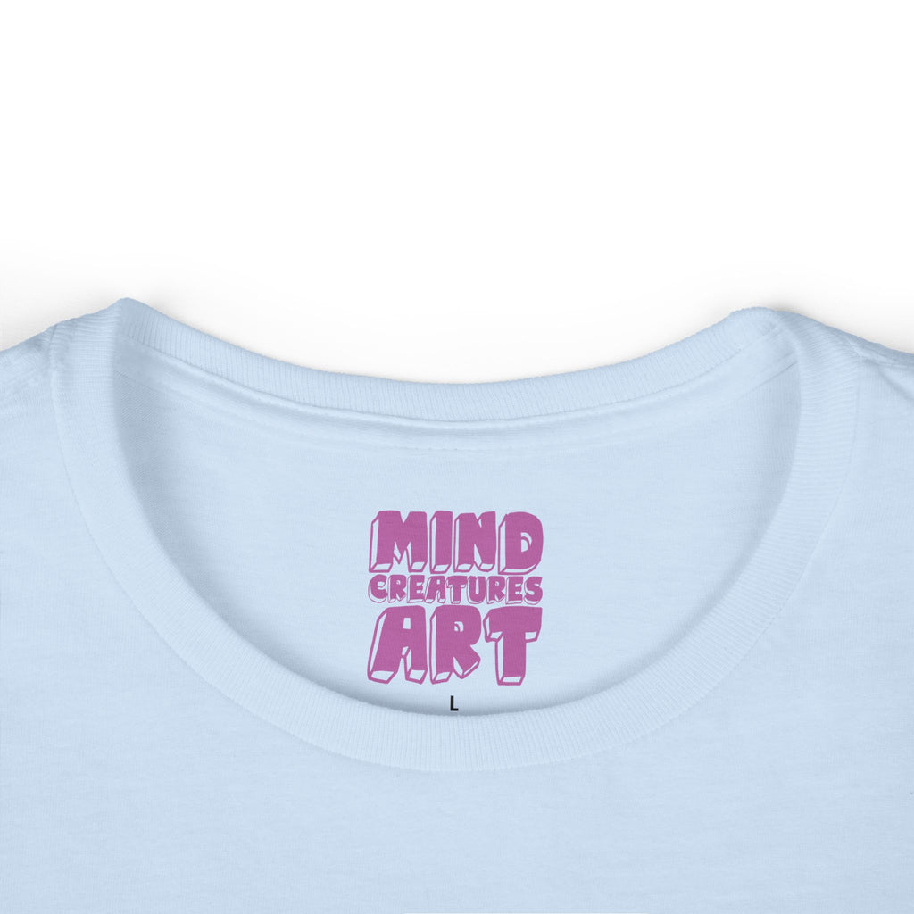 Davy Jones (Electric Purple) Women's Softstyle Tee