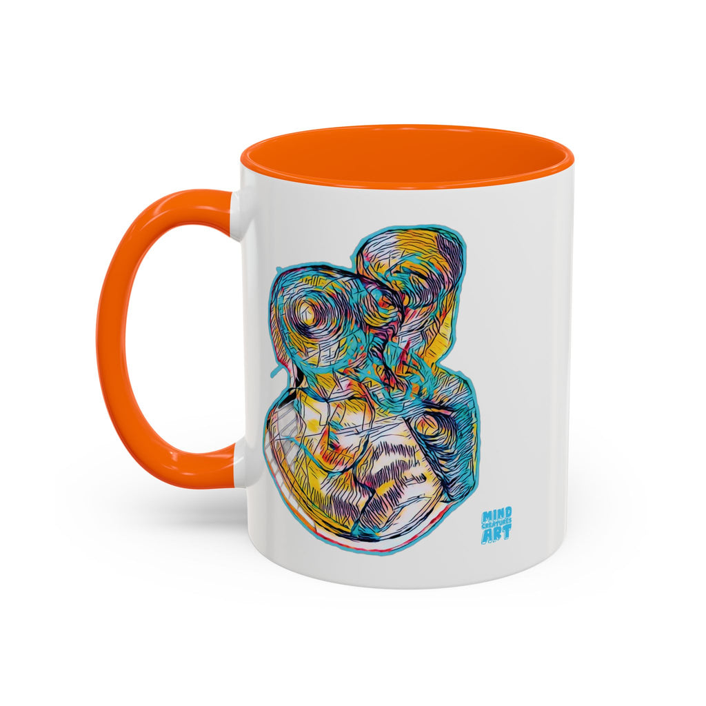 Curiosity (Teal) Accent Coffee Mug (11oz, 15oz)