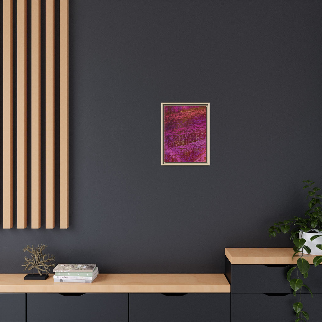 Lagoon (V3) Matte Canvas, Framed