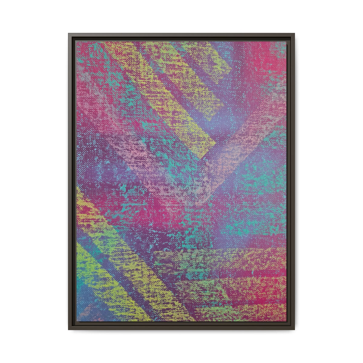 Construct Matte Canvas, Framed