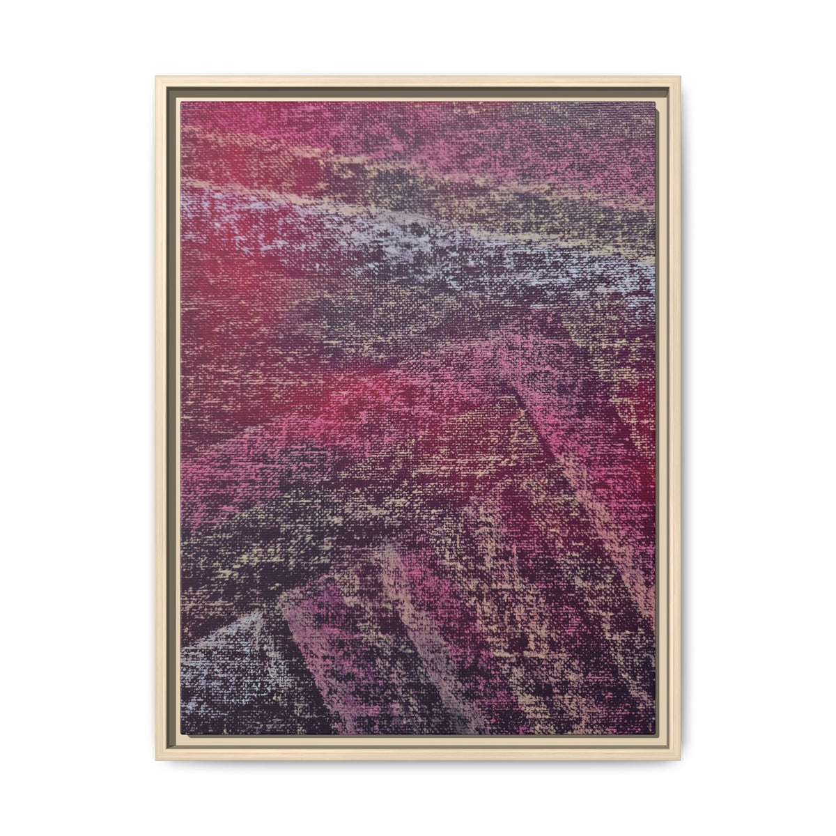 Voice Matte Canvas, Framed