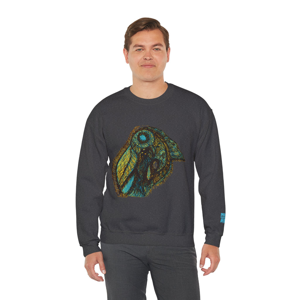 Who Are You? (Gold) Unisex Heavy Blend™ Crewneck Sweatshirt