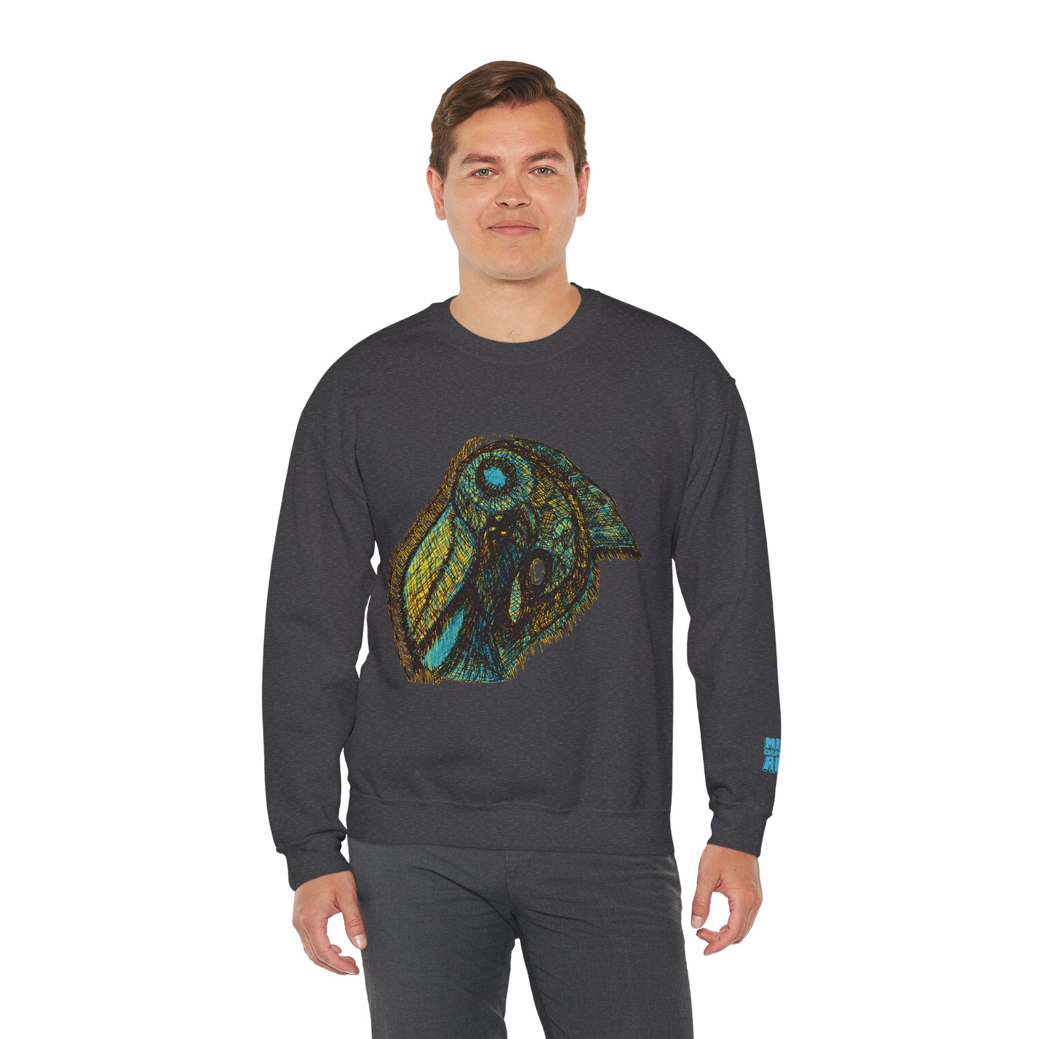 Who Are You? (Gold) Unisex Heavy Blend™ Crewneck Sweatshirt