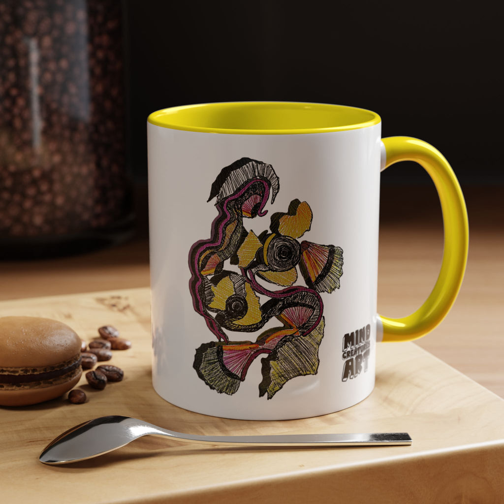 Crimson Teacher Accent Coffee Mug (11oz, 15oz)