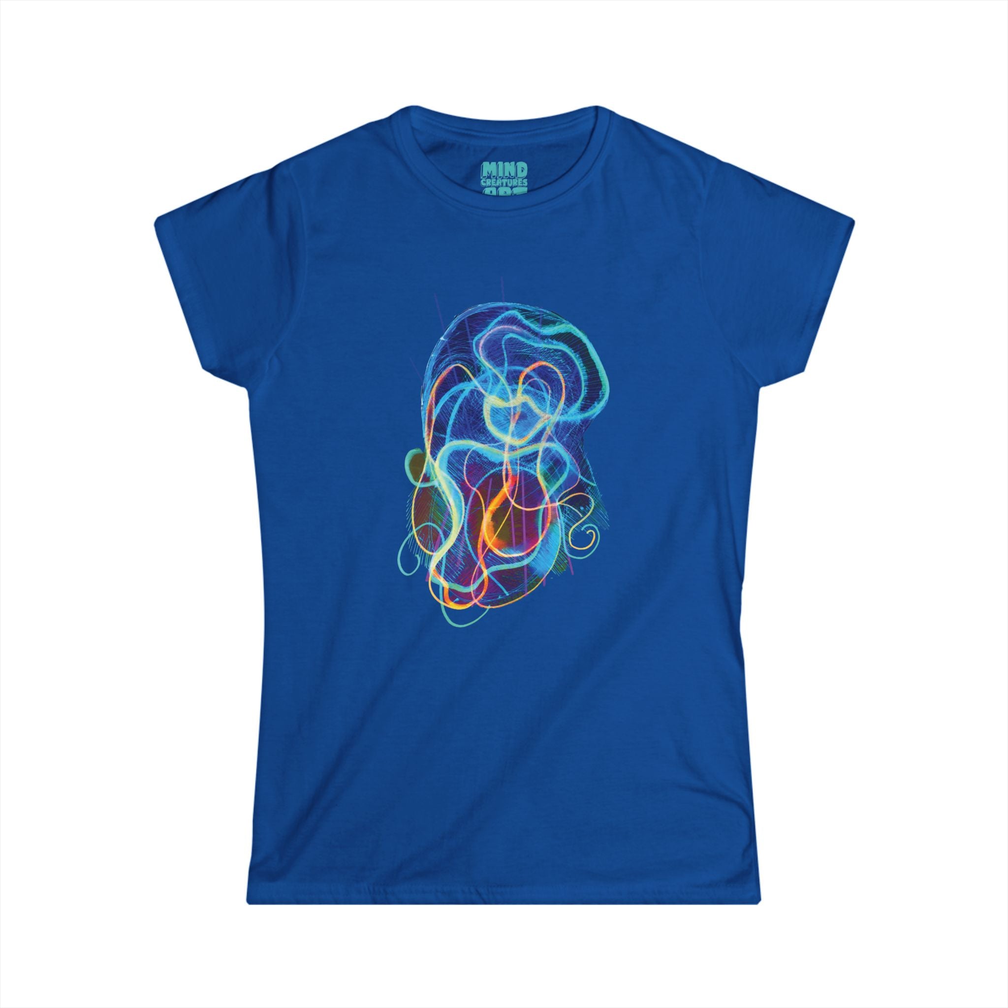 Davy Jones (Electric Blue) Women's Softstyle Tee