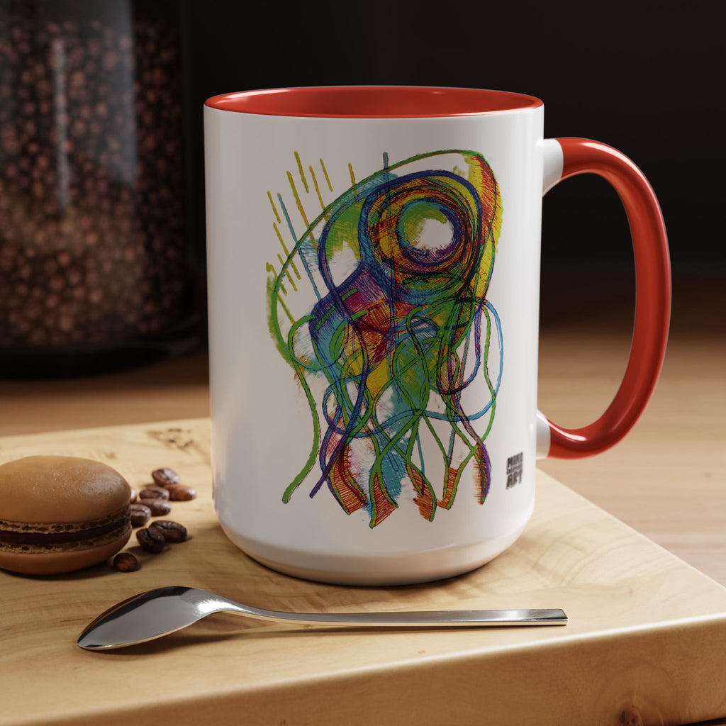 Jelly Jam Accent Coffee Mug (11oz, 15oz)