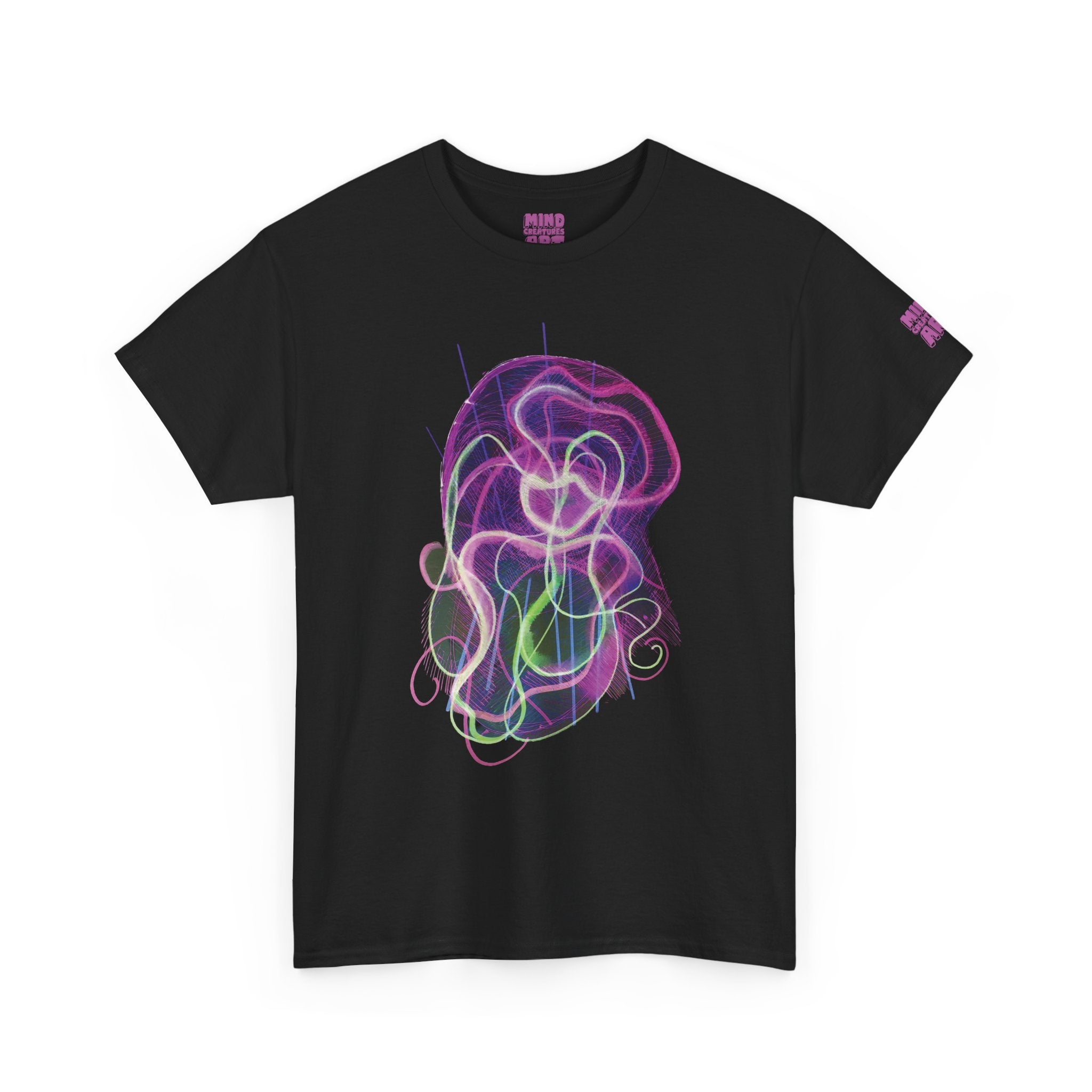 Davy Jones (Electric Purple) Unisex Heavy Cotton Tee