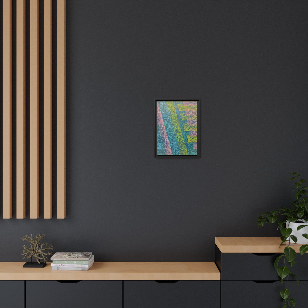 Steady Matte Canvas, Framed
