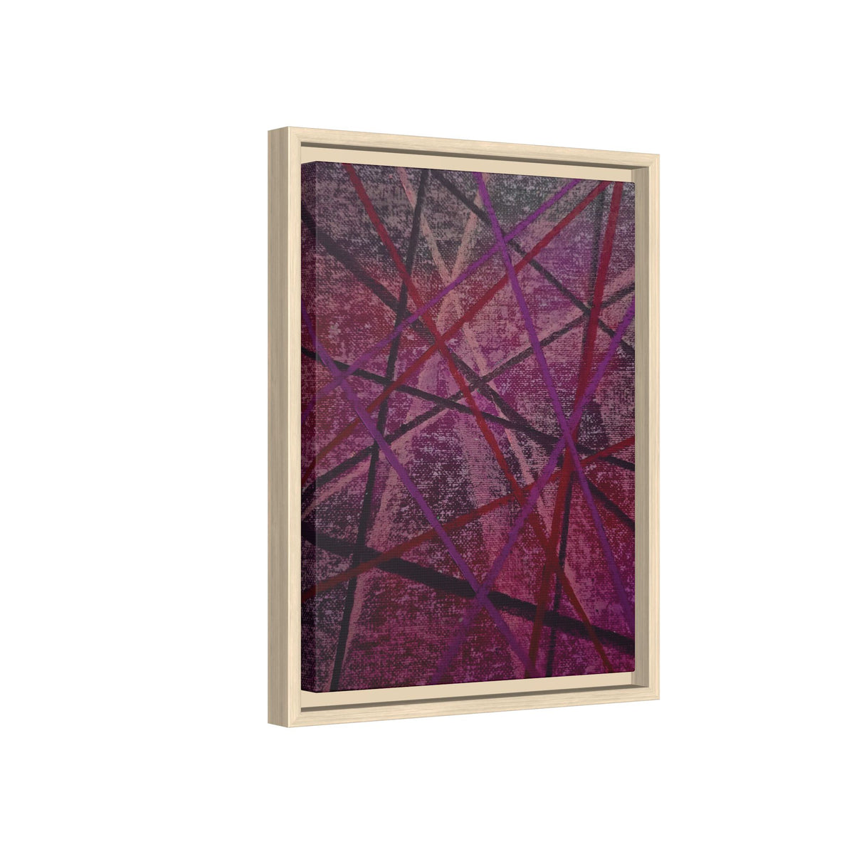 Knots Matte Canvas, Framed