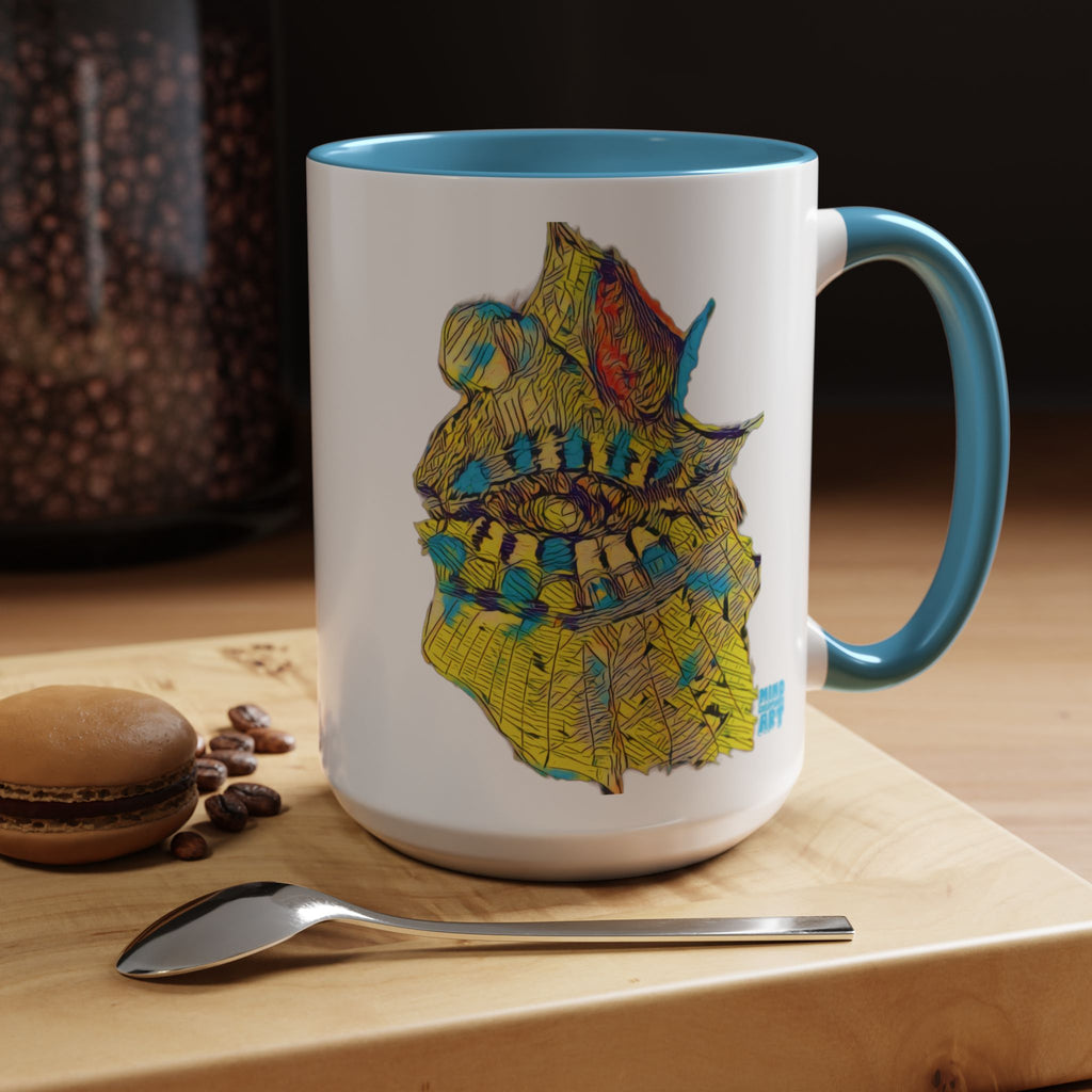 Hypnagogic (Neon) Accent Coffee Mug (11oz, 15oz)