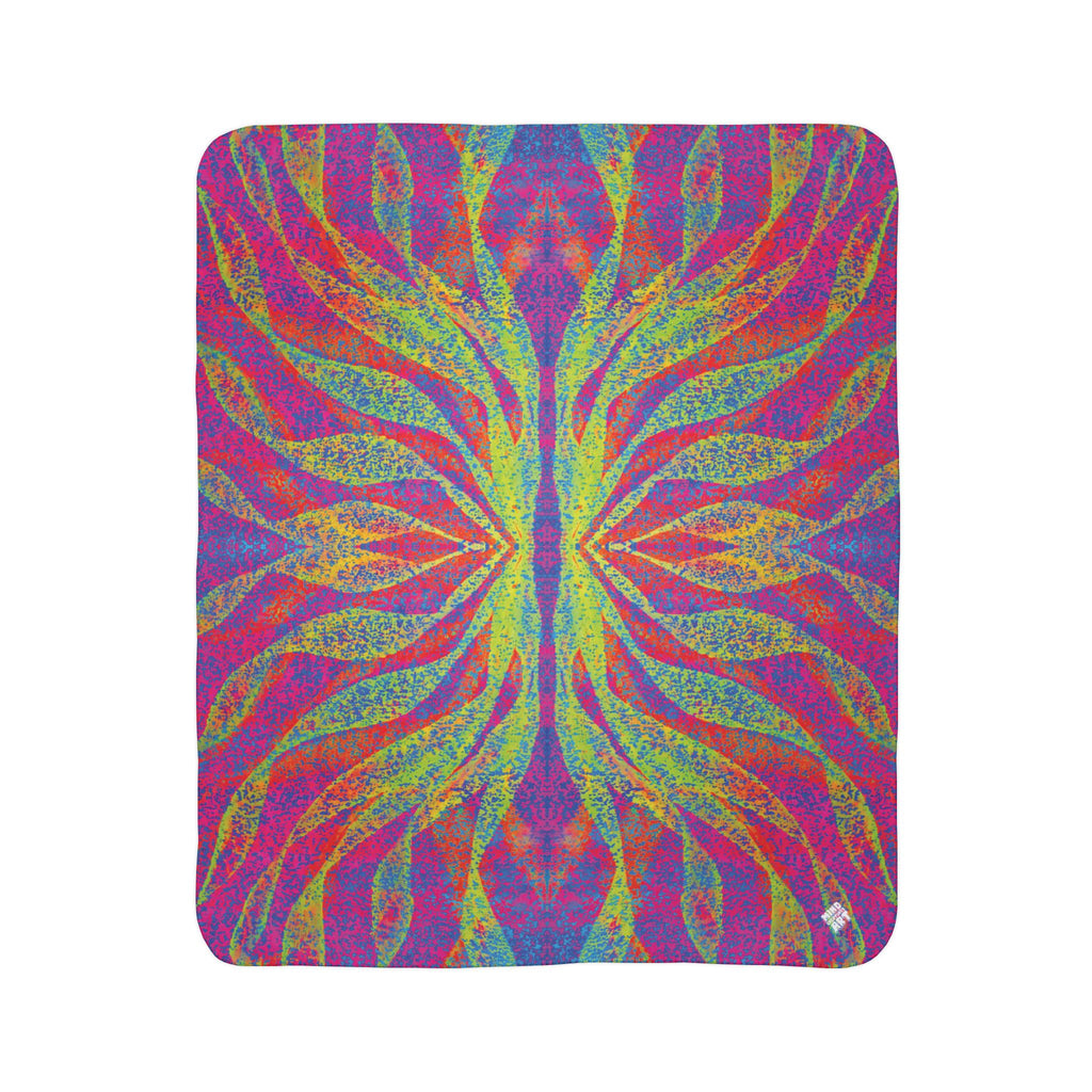 Wave (V4) Fleece Sherpa Blanket