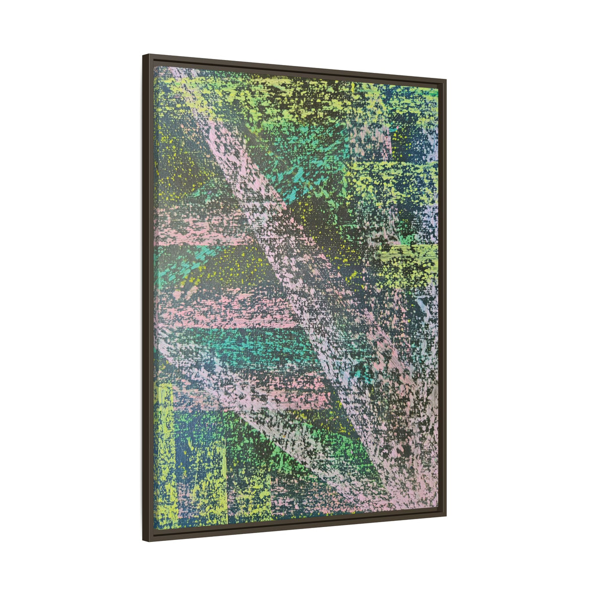 Stream Matte Canvas, Framed