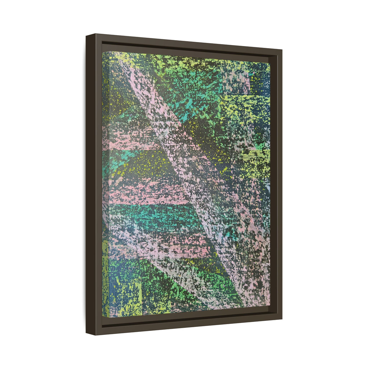 Stream Matte Canvas, Framed