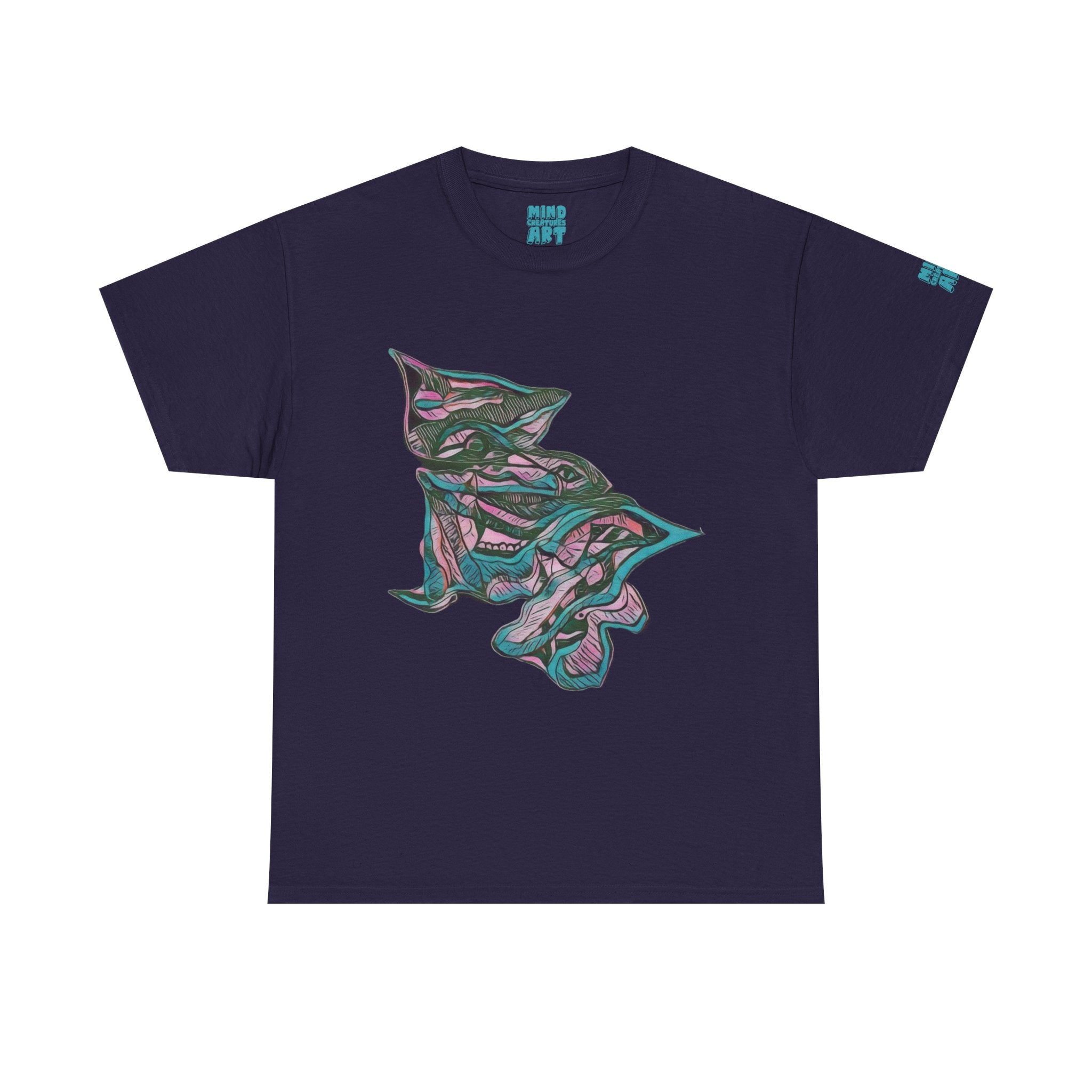 Cheshire (Pink & Teal) Unisex Heavy Cotton Tee