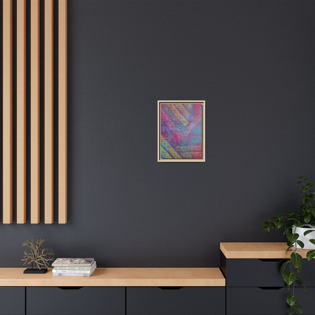 Construct Matte Canvas, Framed