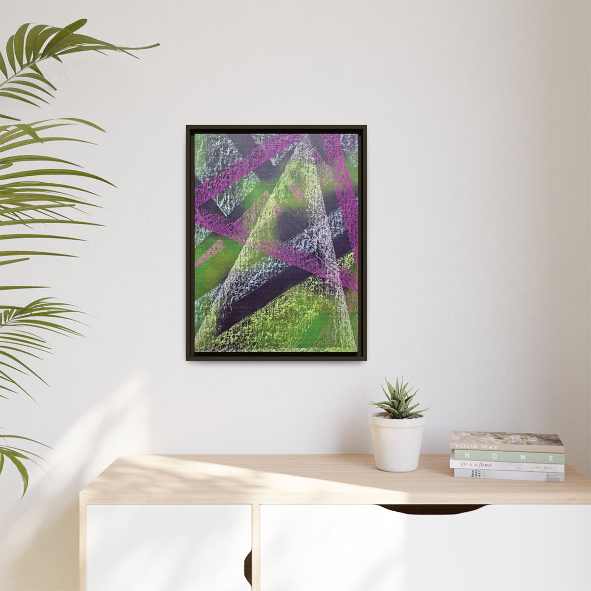 Believe (V4) Matte Canvas, Framed