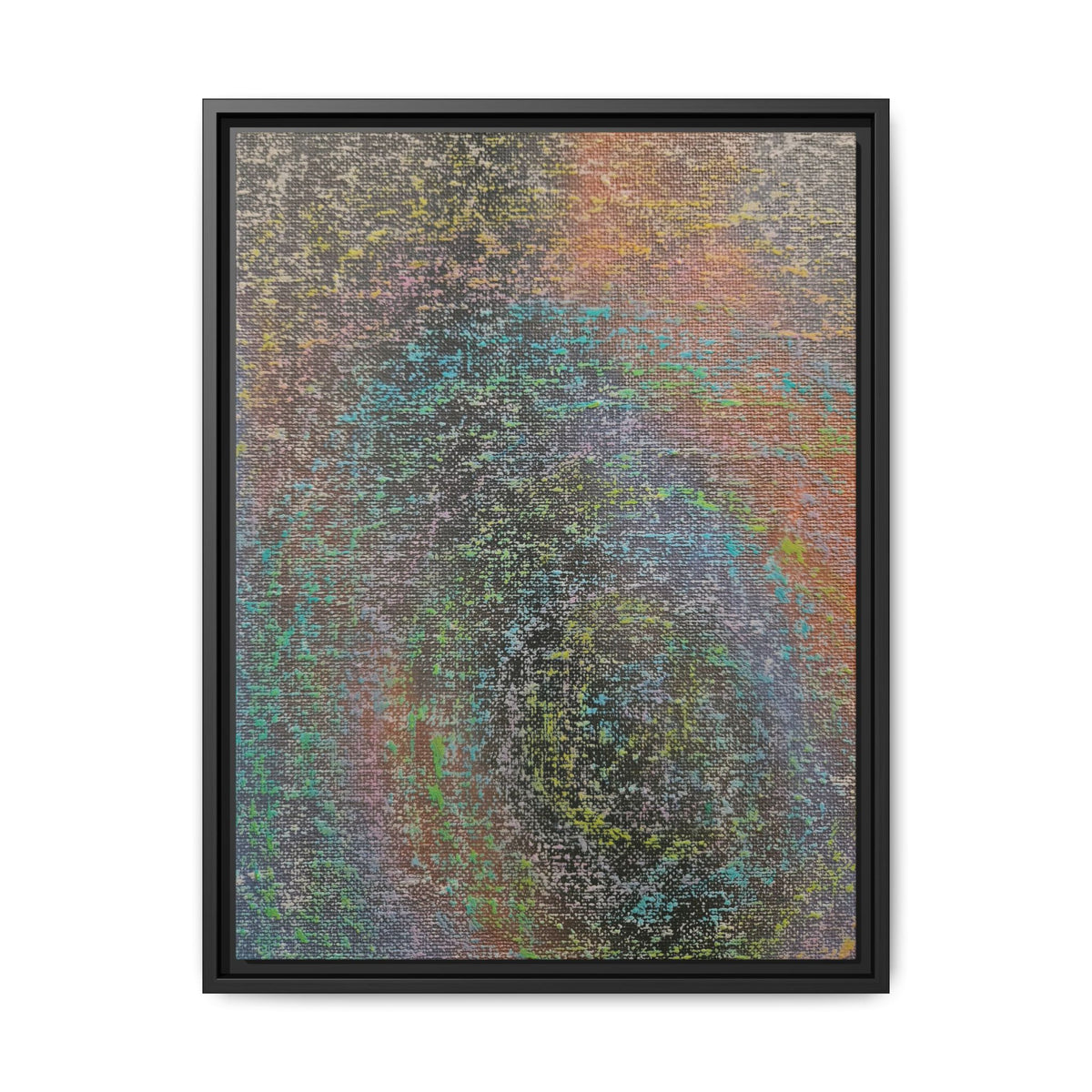 Iridescent Matte Canvas, Framed