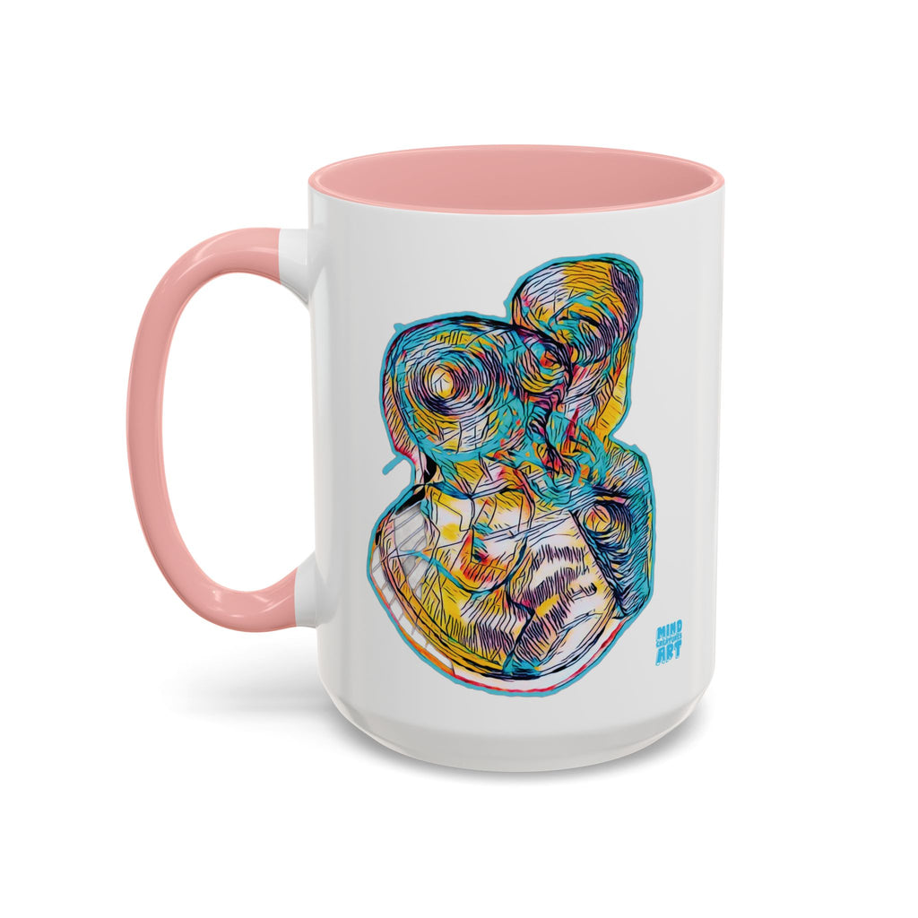 Curiosity (Teal) Accent Coffee Mug (11oz, 15oz)