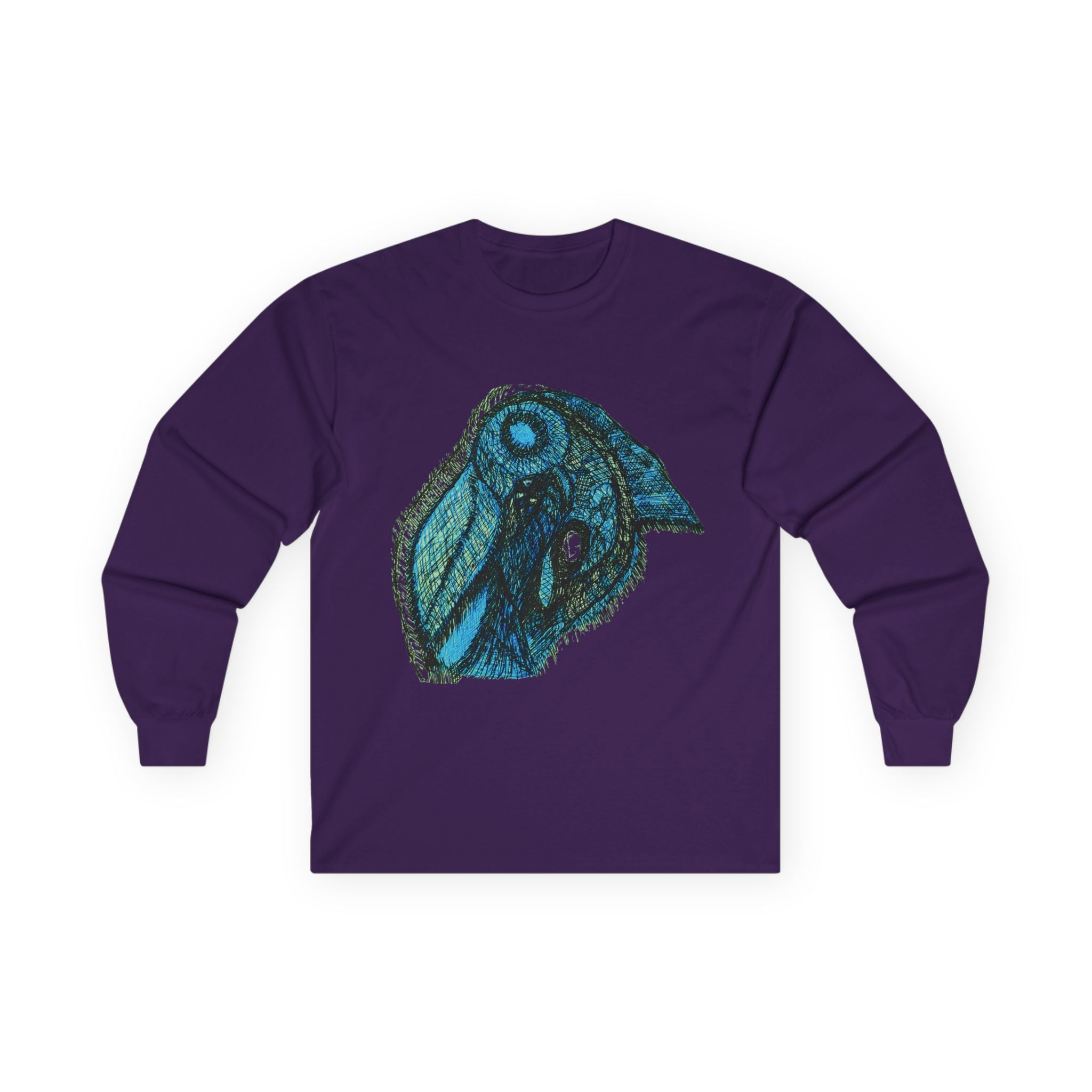 Who Are You? (Teal) Unisex Ultra Cotton Long Sleeve Tee