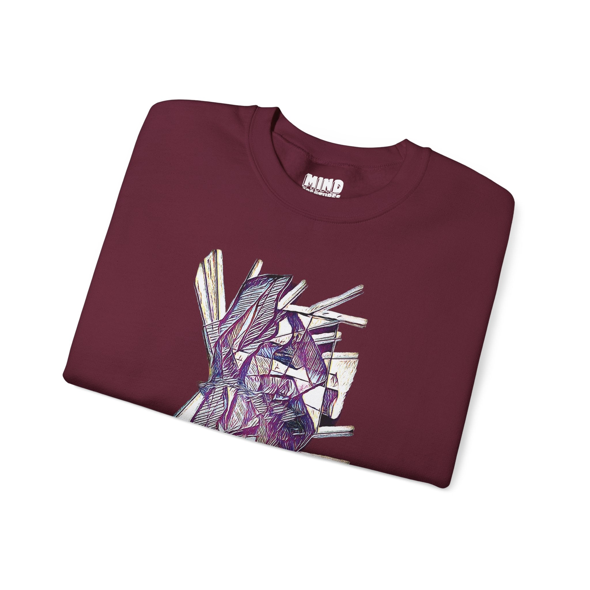 Lightspeed (Purple) Unisex Heavy Blend™ Crewneck Sweatshirt