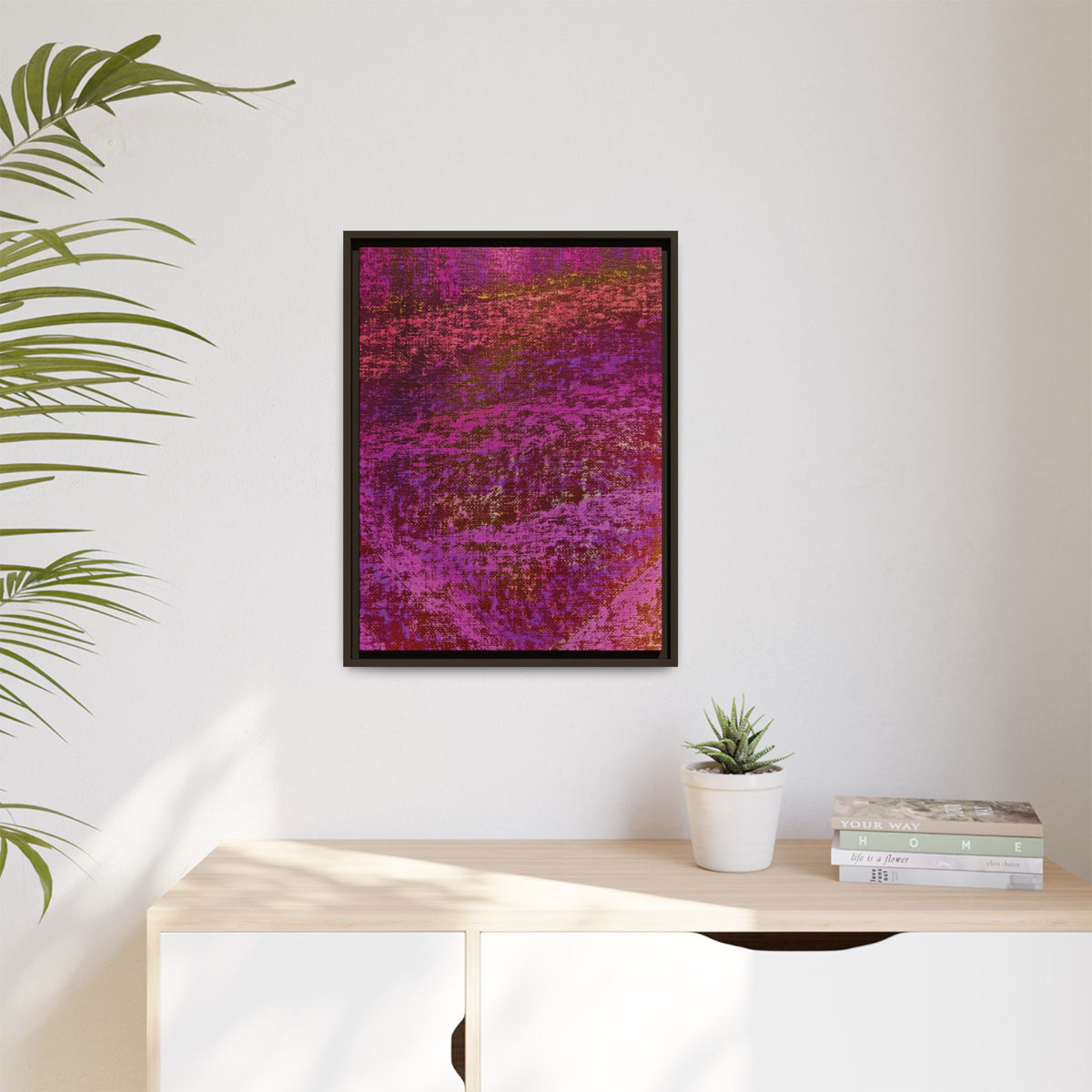 Lagoon (V3) Matte Canvas, Framed