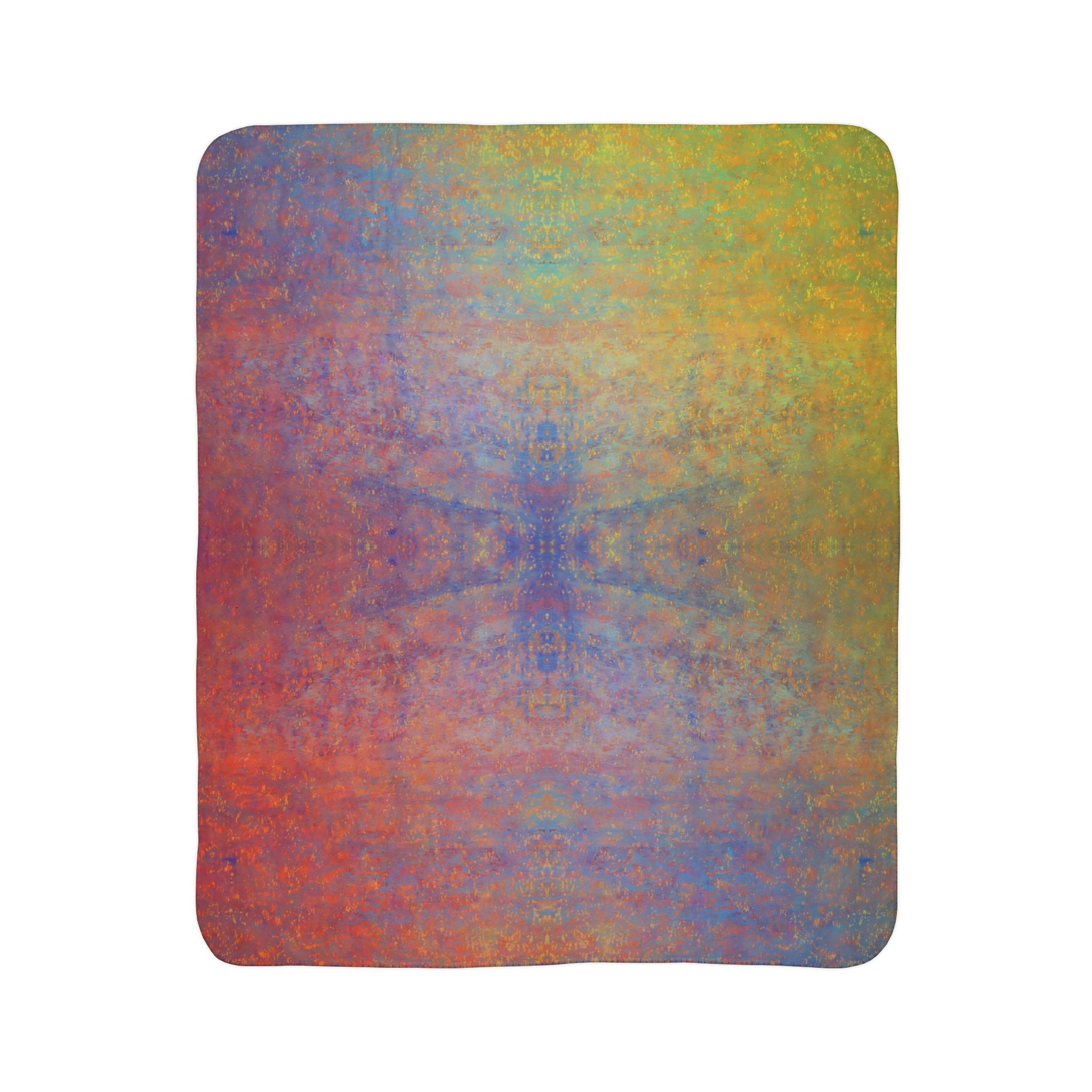 Hourglass (V11) Fleece Sherpa Blanket