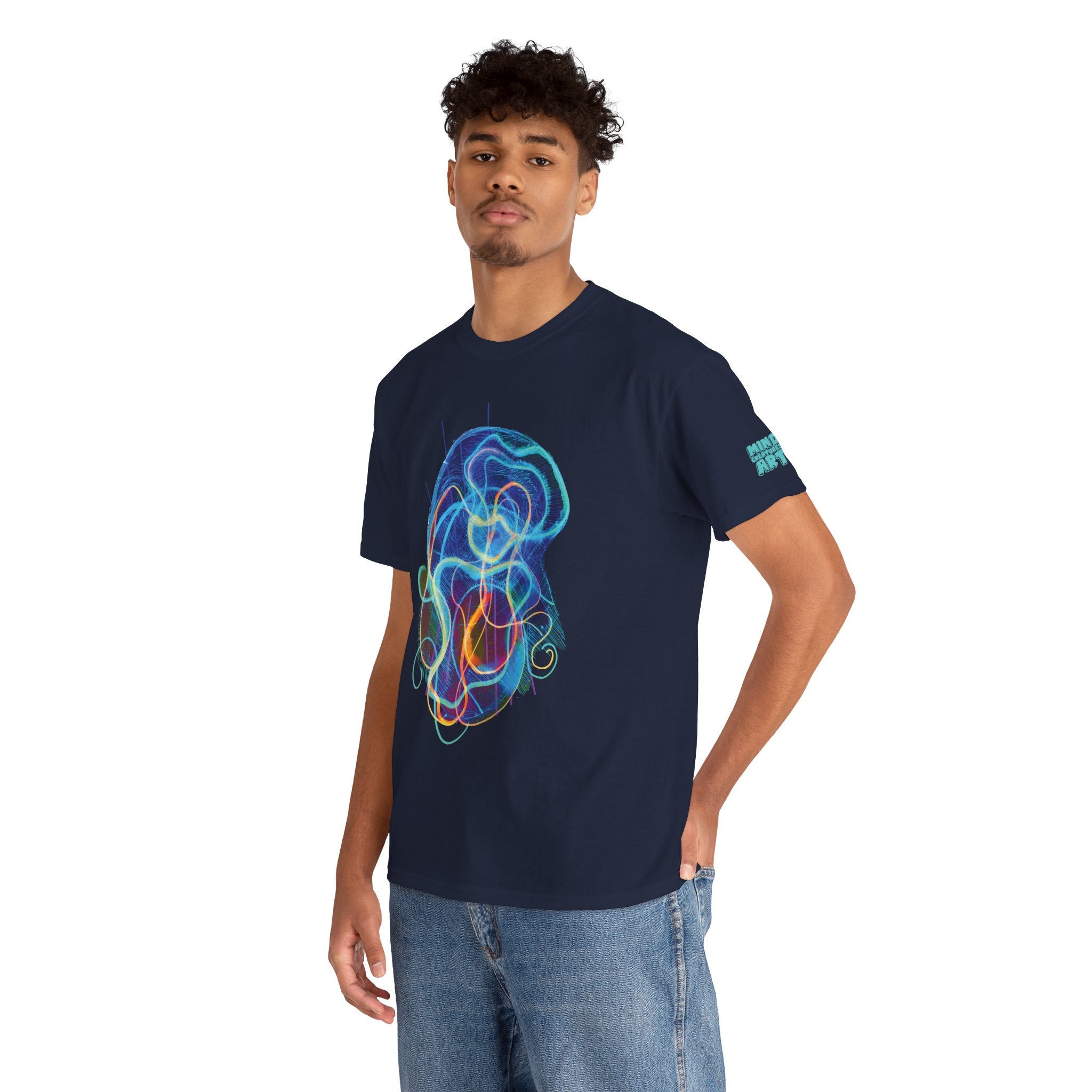 Davy Jones (Electric Blue) Unisex Heavy Cotton Tee