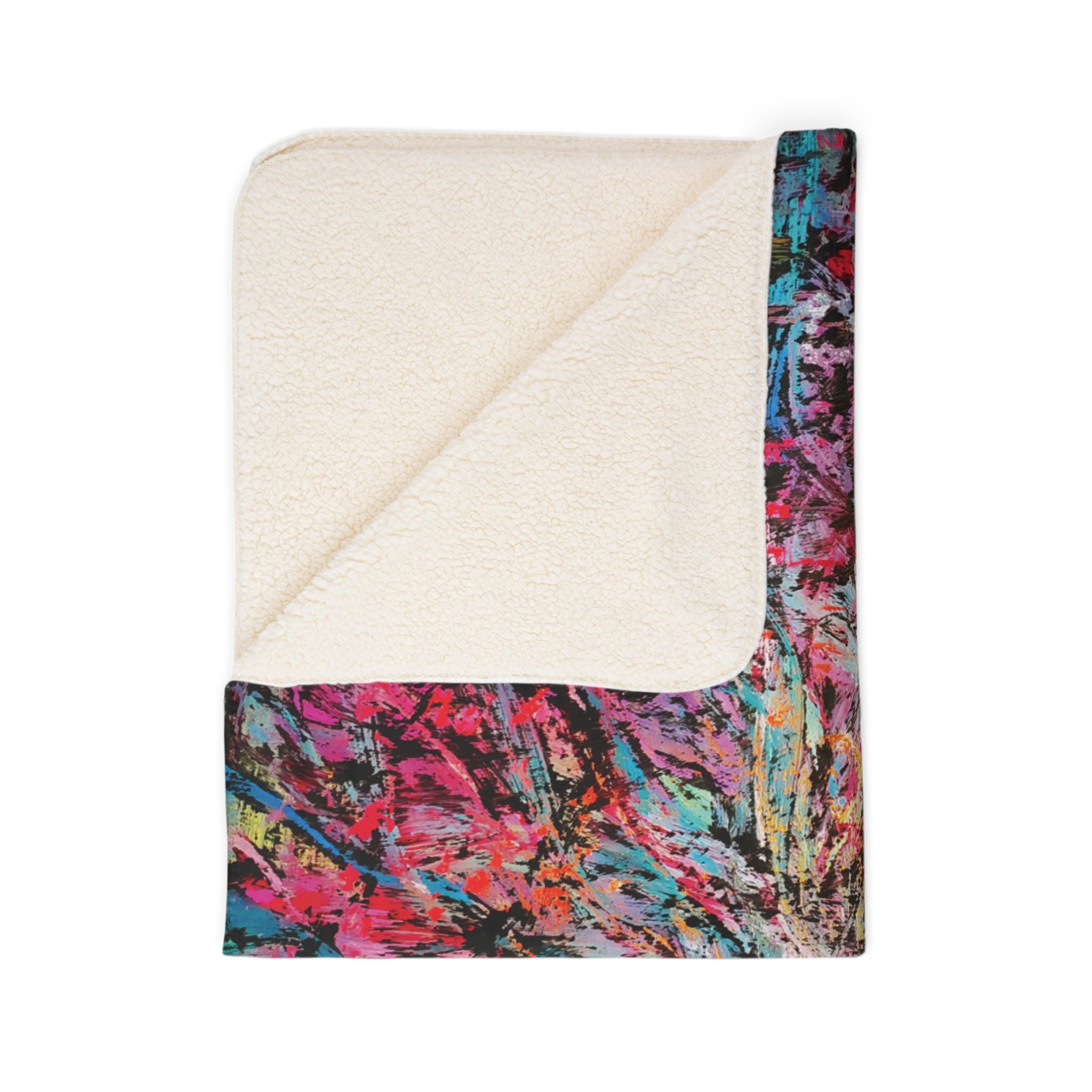 Thunder (Mirror) Fleece Sherpa Blanket