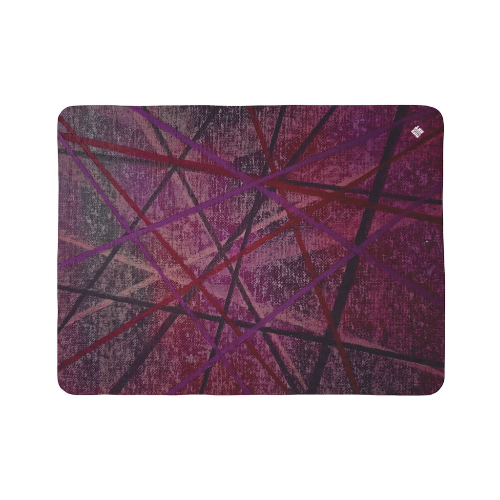 Knots Fleece Sherpa Blanket