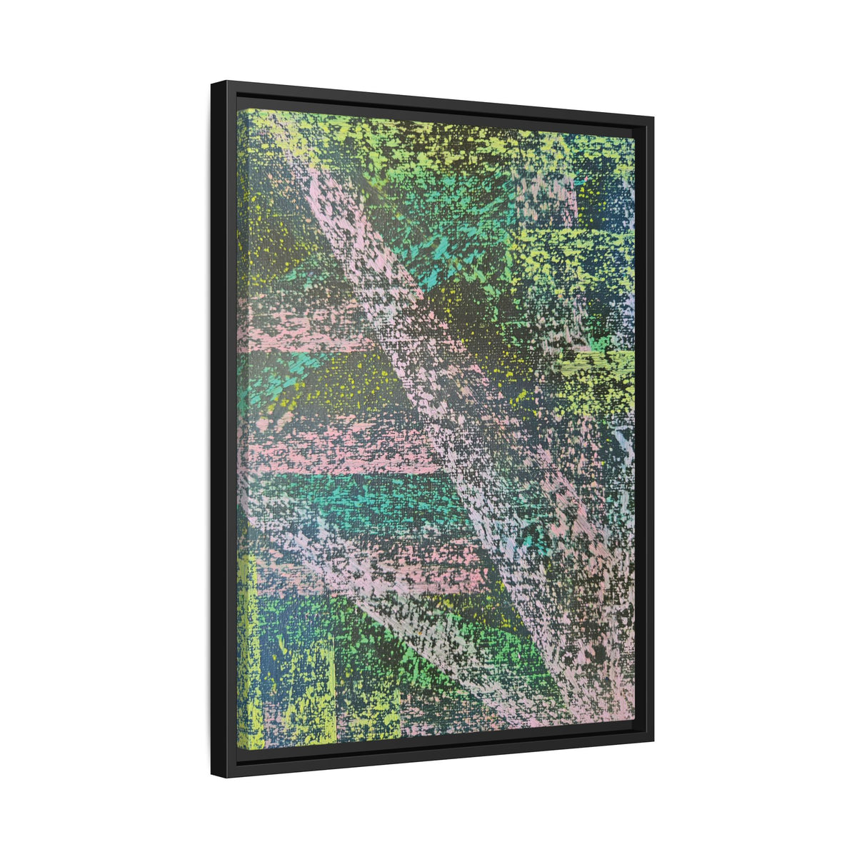 Stream Matte Canvas, Framed