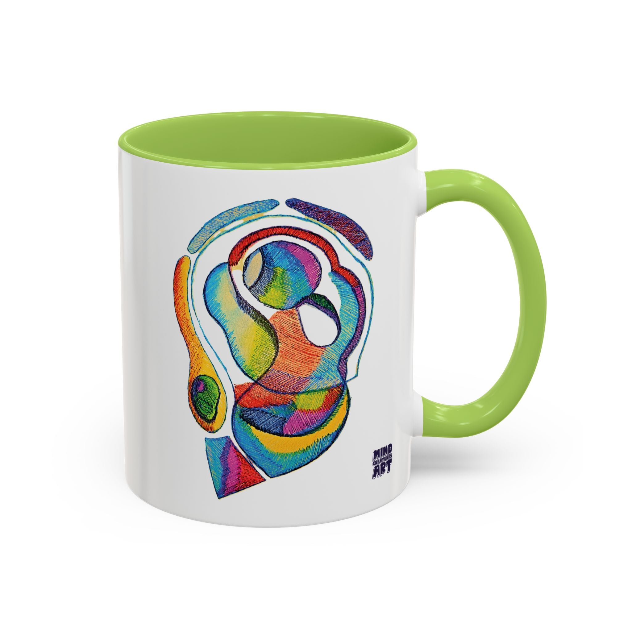 Cyclical Accent Coffee Mug (11oz, 15oz)