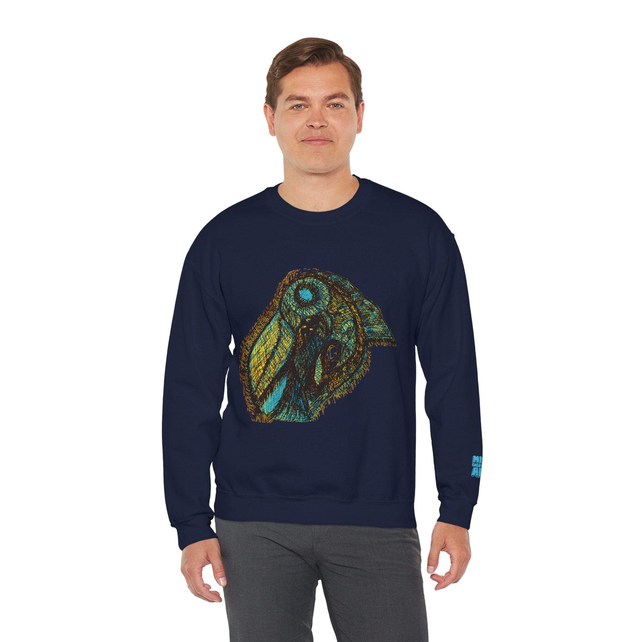 Who Are You? (Gold) Unisex Heavy Blend™ Crewneck Sweatshirt