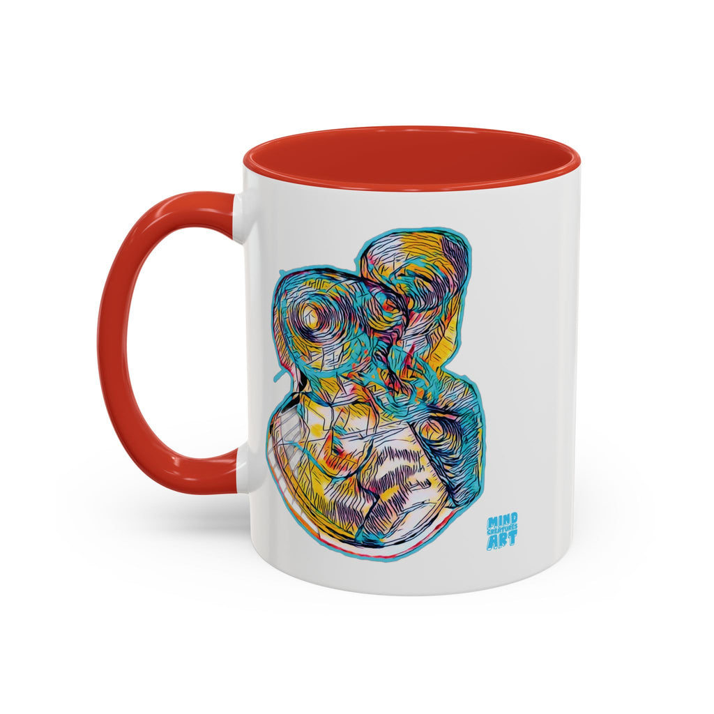 Curiosity (Teal) Accent Coffee Mug (11oz, 15oz)