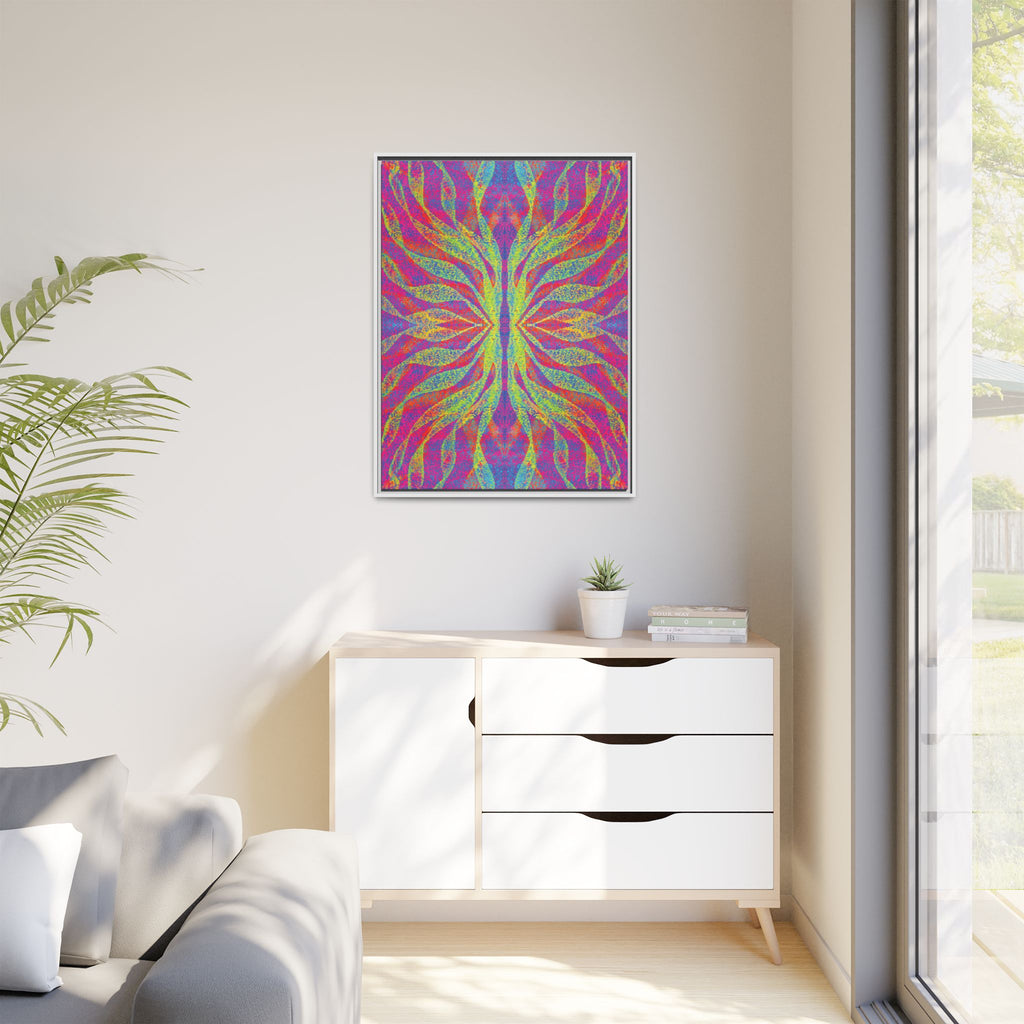Wave Matte Canvas, Framed