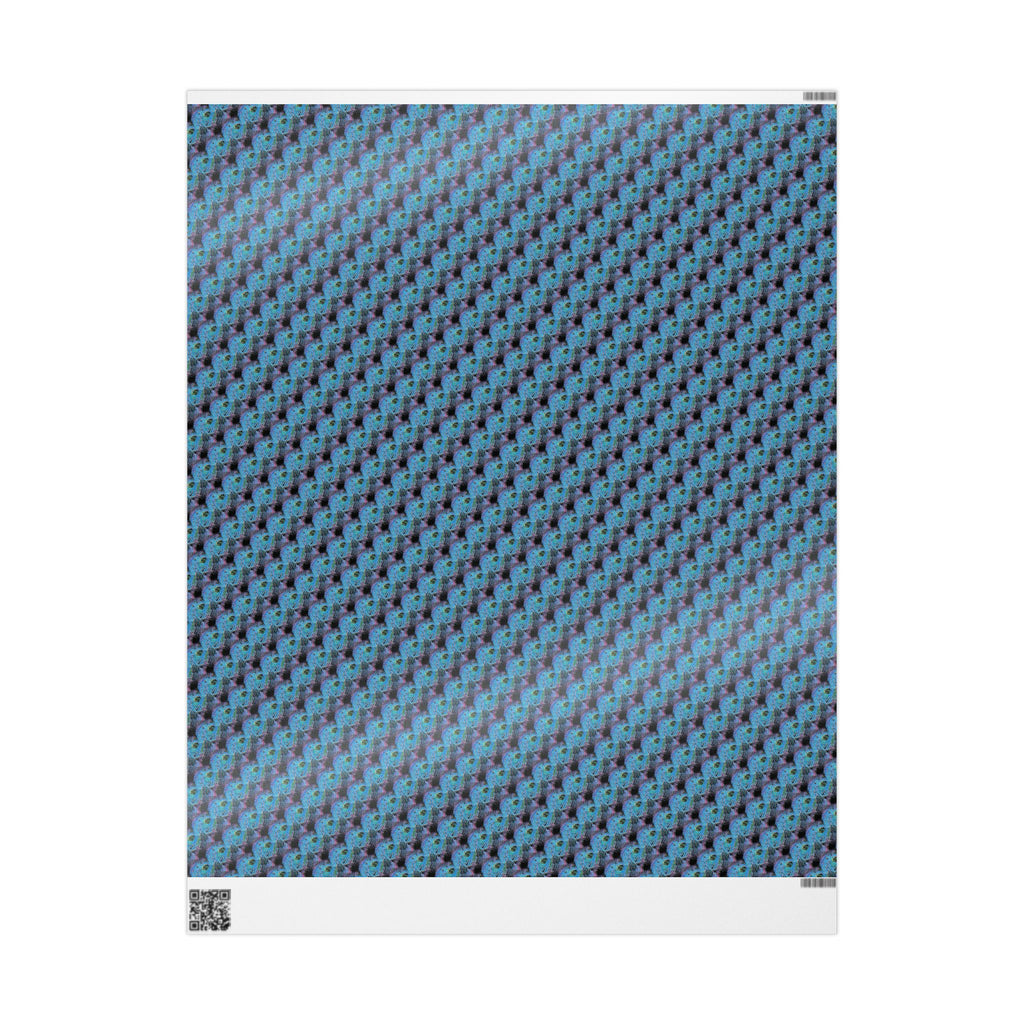 Party Monster (Black Background) Heavy Wrapping Paper