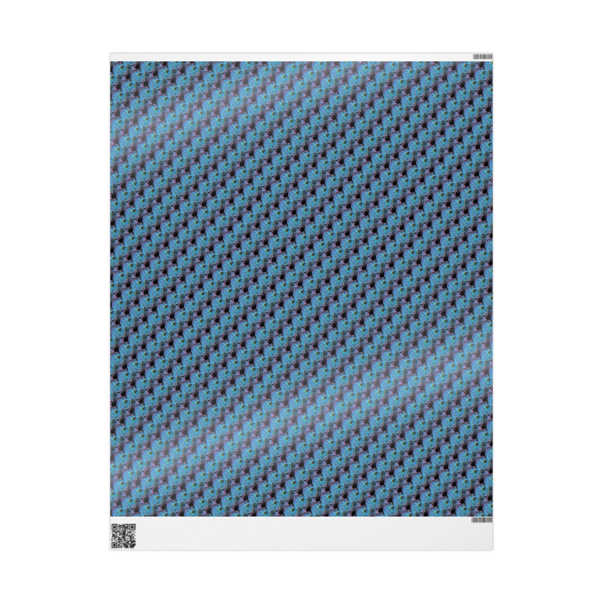 Party Monster (Black Background) Heavy Wrapping Paper