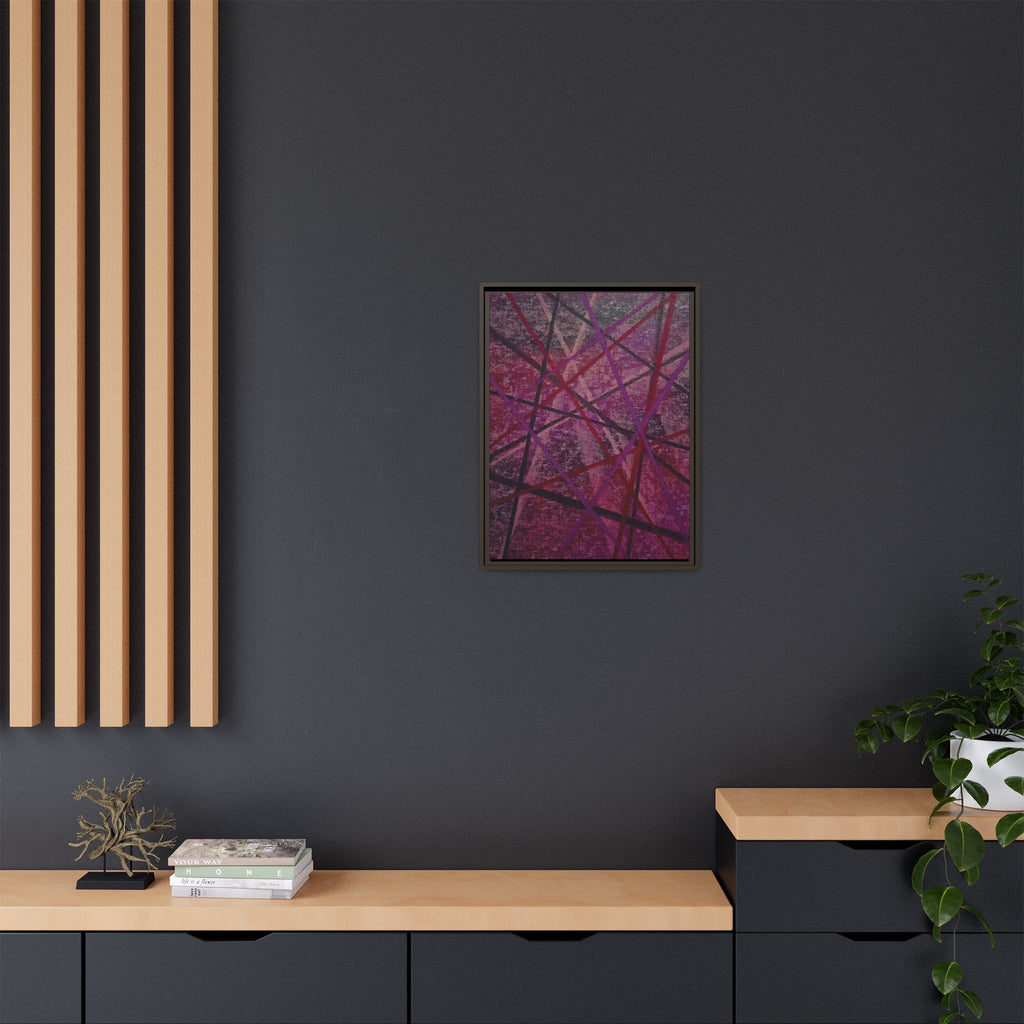 Knots Matte Canvas, Framed