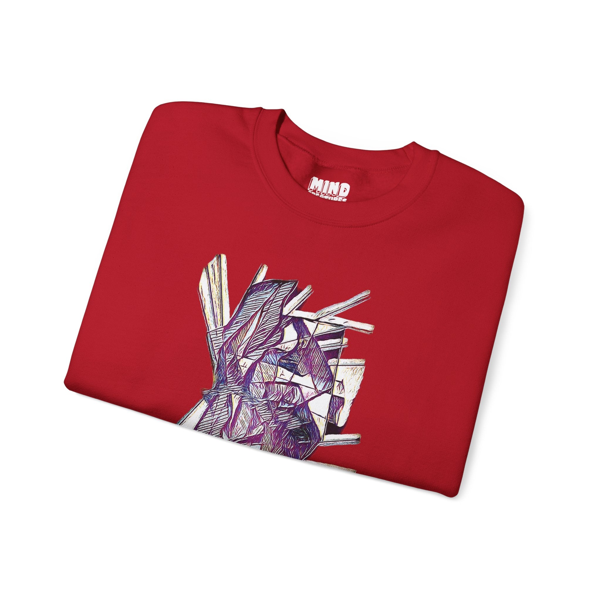 Lightspeed (Purple) Unisex Heavy Blend™ Crewneck Sweatshirt