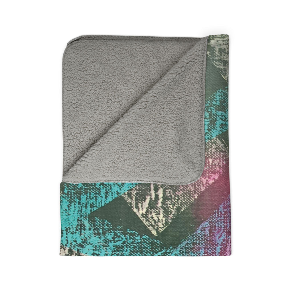 Believe Fleece Sherpa Blanket