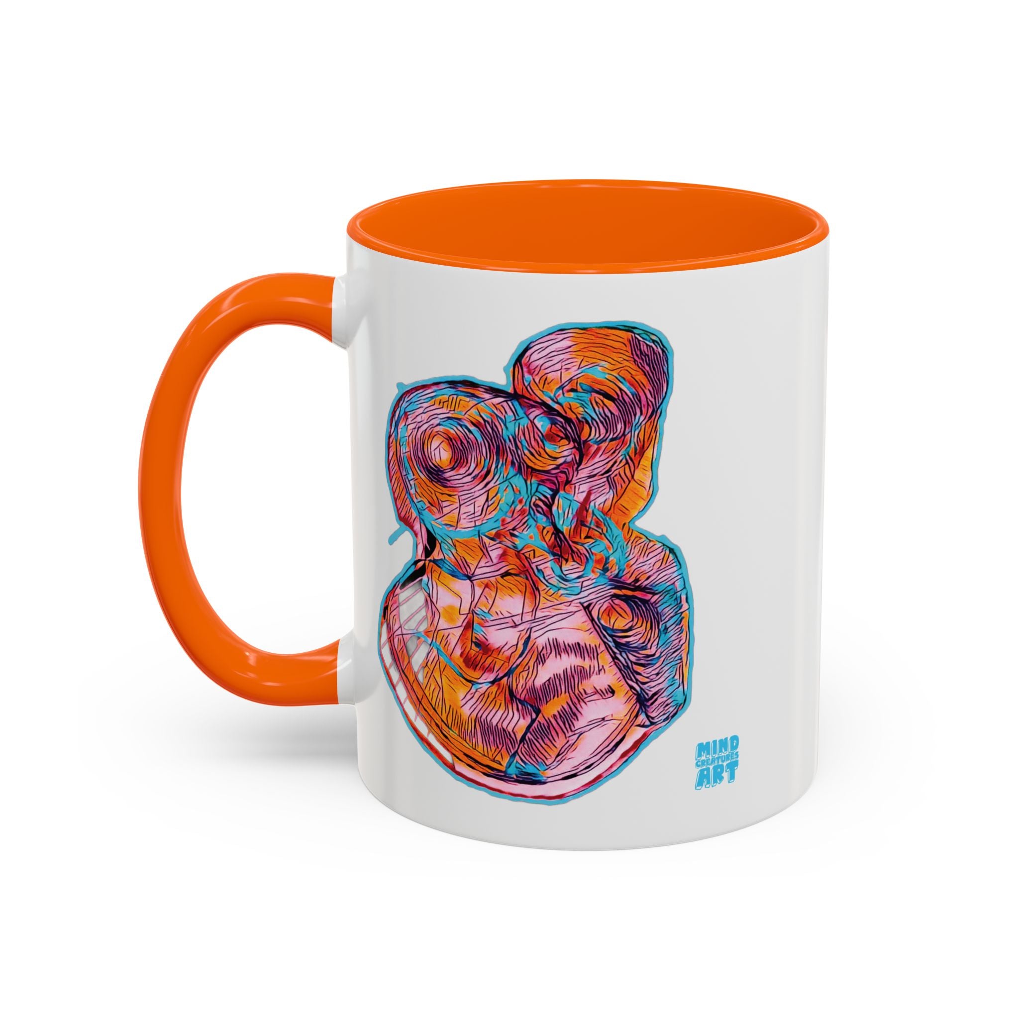 Curiosity (Pink) Accent Coffee Mug (11oz, 15oz)
